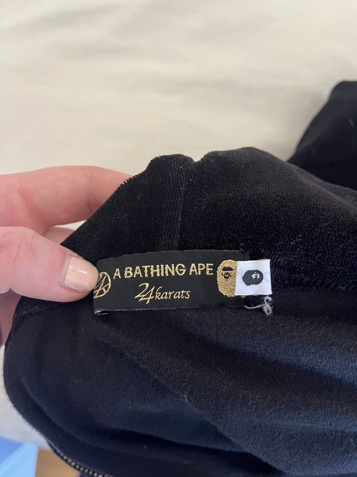 Bape Vintage Bape 24 Karat Full-Zip Shark Hoodie Size US M / EU 48-50 / 2 - 7 Thumbnail
