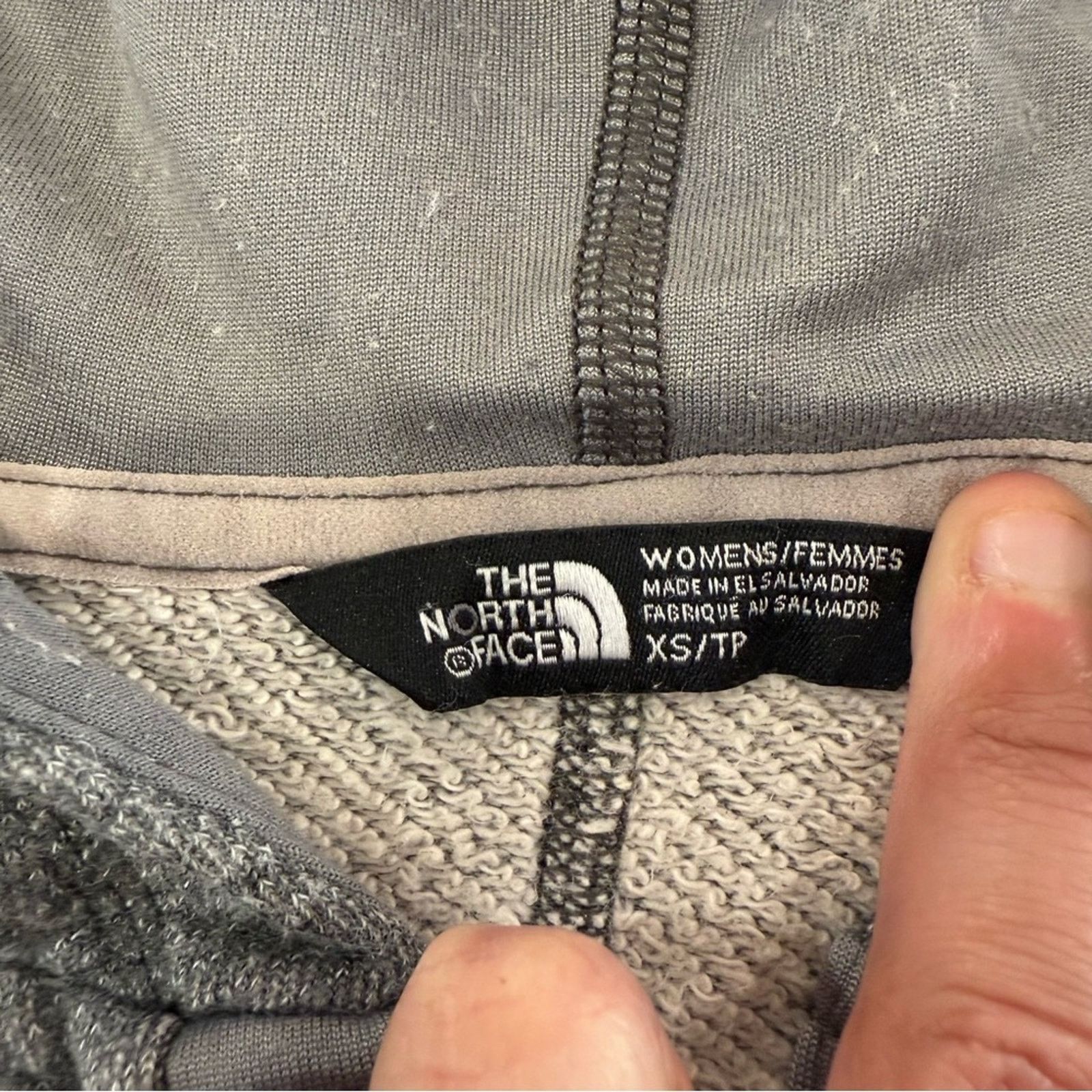 The North Face The North Face VNeck Long Sleeve Hooded Sweatshirt Womens XS Size XS / US 0-2 / IT 36-38 - 5 Thumbnail