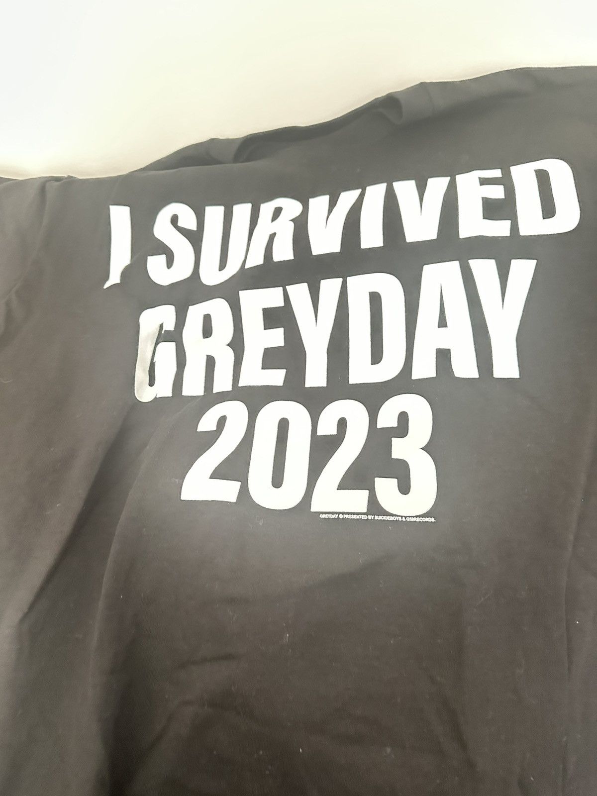 G59 Records I Survived GreyDay 2023 Size US M / EU 48-50 / 2 - 1 Thumbnail