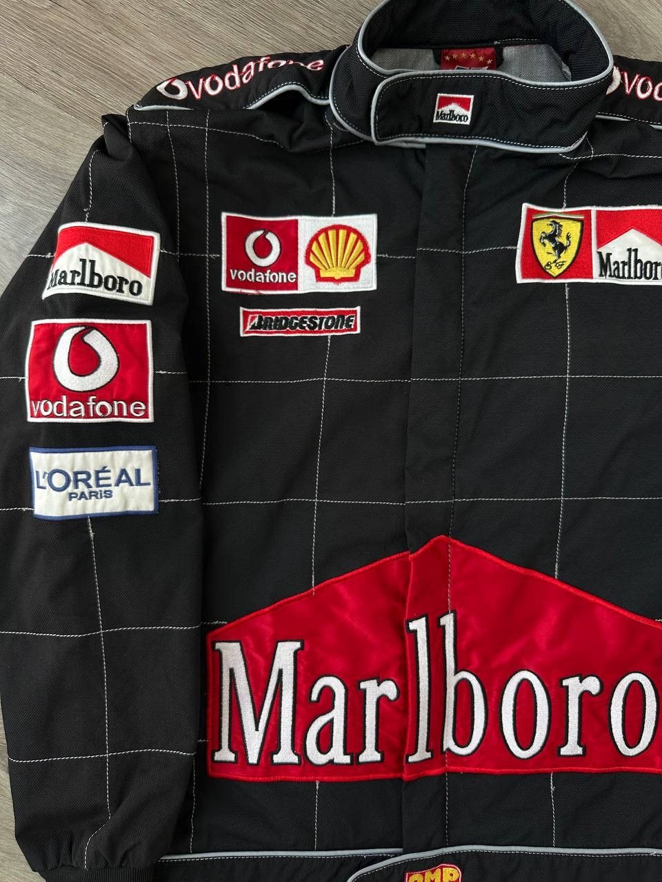 Ferrari × Marlboro Vintage Ferarri Racing Marlboro Black Jacket Size US M / EU 48-50 / 2 - 7 Thumbnail