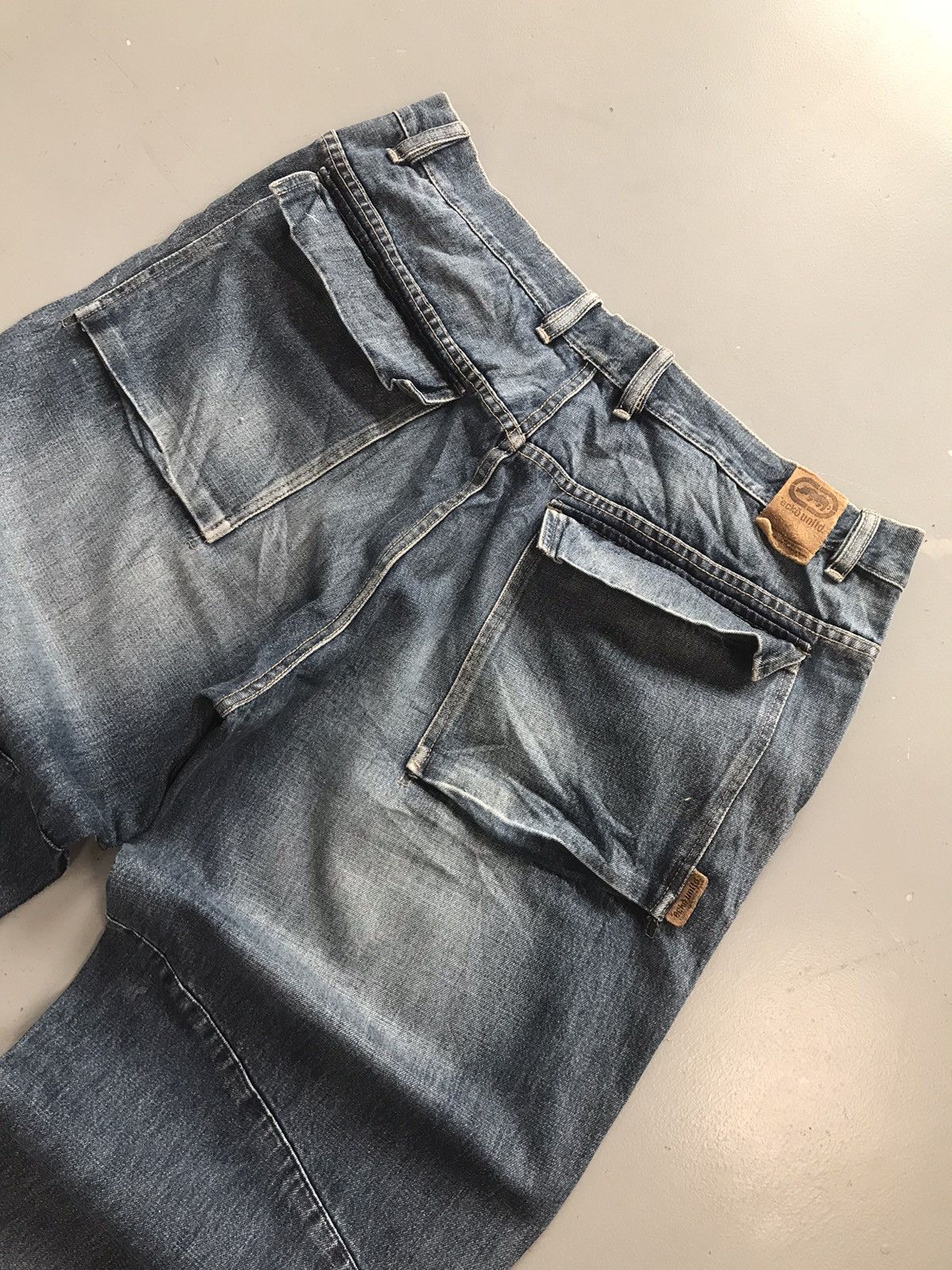 Ecko Unltd. × Southpole × Vintage Rare Vintage Ecko UNLTD big pocket baggy fit denim Size US 41 - 11 Thumbnail