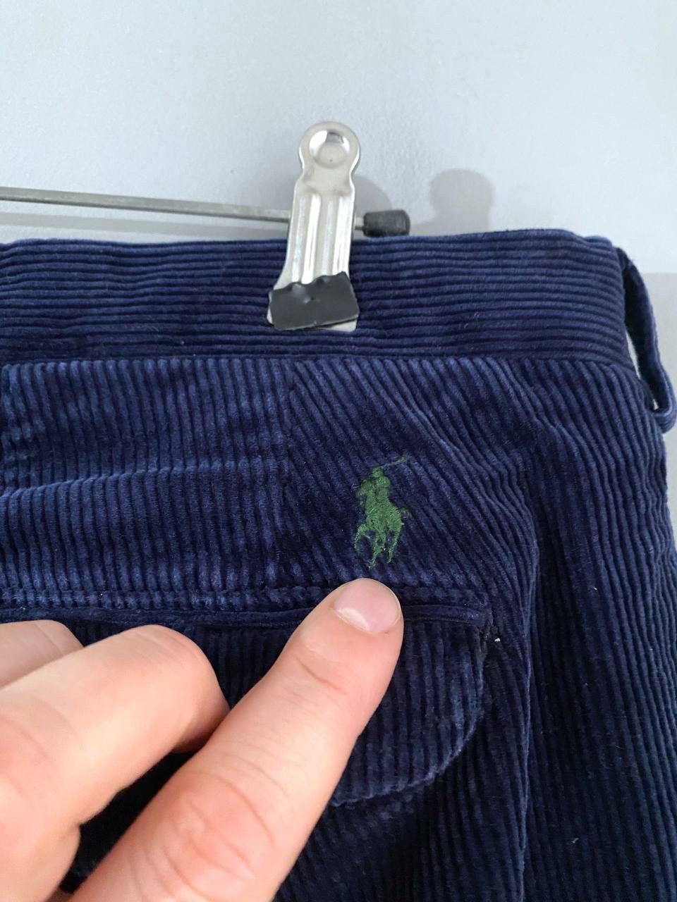 Polo Ralph Lauren Polo Ralph Lauren Men's Pleated Baggy Corduroy Pants W35/L27 Size US 35 - 15 Thumbnail