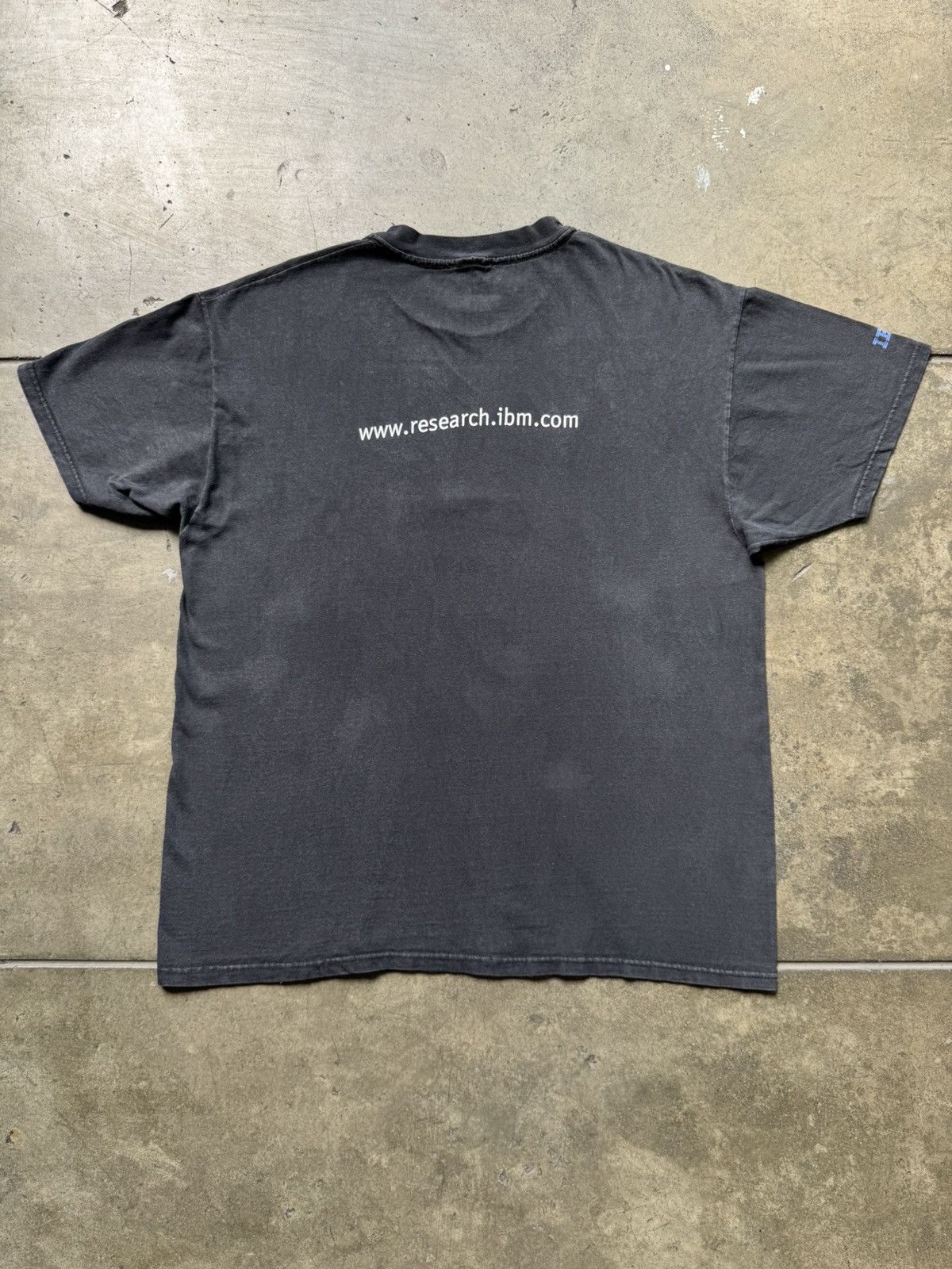 Vintage VTG ‘00s Y2K IBM Research Tech Tee Shirt Apple Microsoft Size US XL / EU 56 / 4 - 2 Thumbnail
