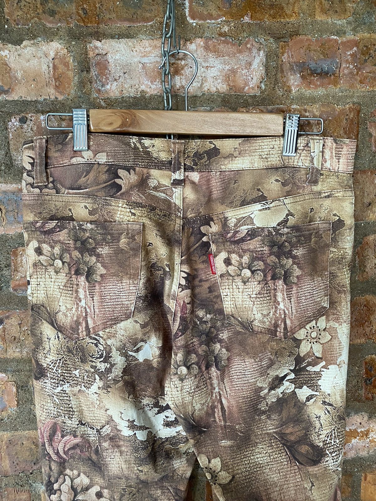 Tornado Mart Vtg Tornado Mart Floral Flare Pants Size US 32 / EU 48 - 15 Thumbnail
