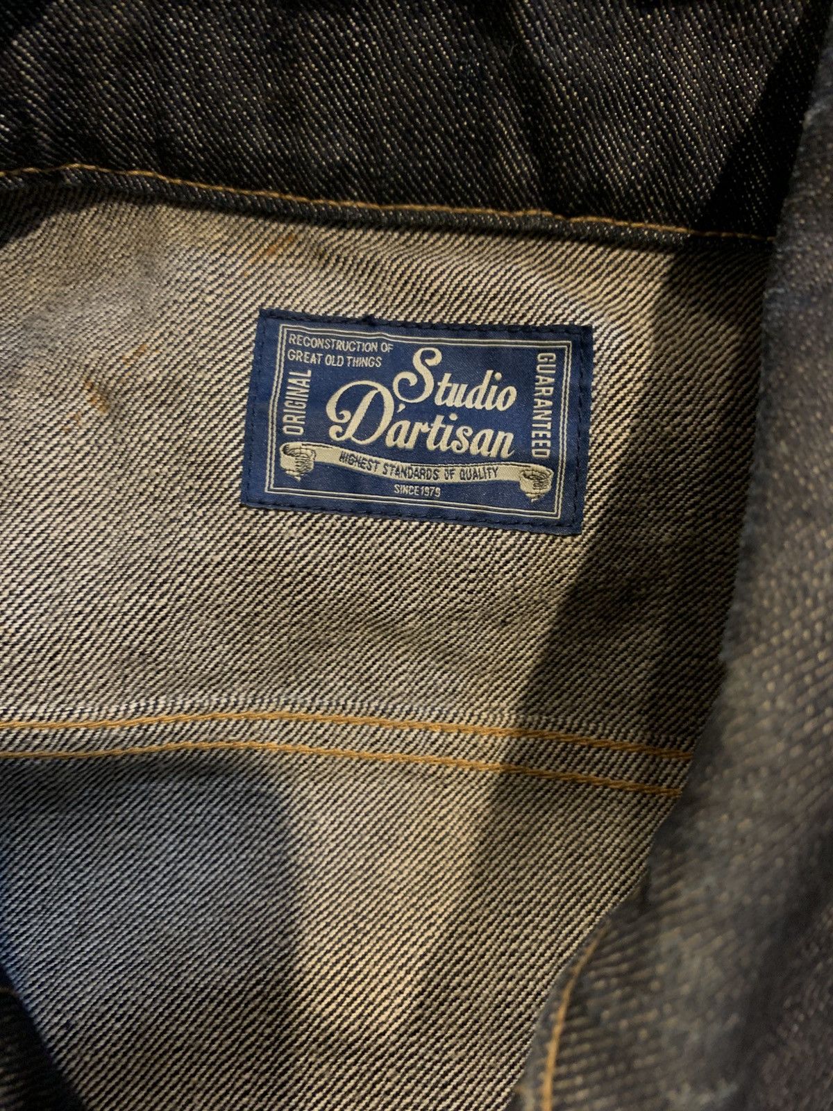 Studio D'Artisan 🐍 Studio D’Artisan Denim Jacket Size US M / EU 48-50 / 2 - 4 Thumbnail