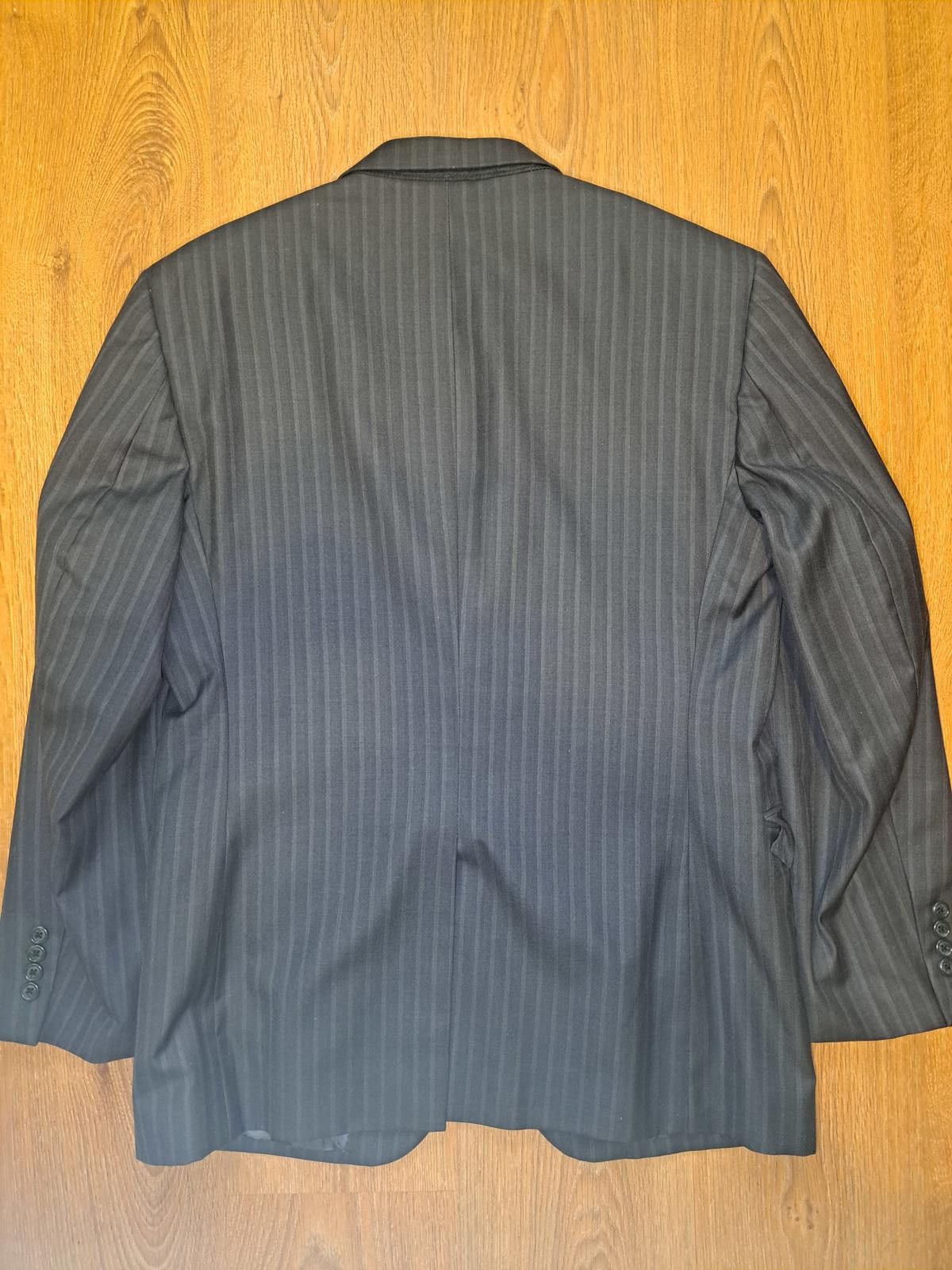Jos. A. Bank Jos A Bank 2 Piece Suit 41R 34x29 Gray Striped Silk Wool Size 40R - 10 Thumbnail