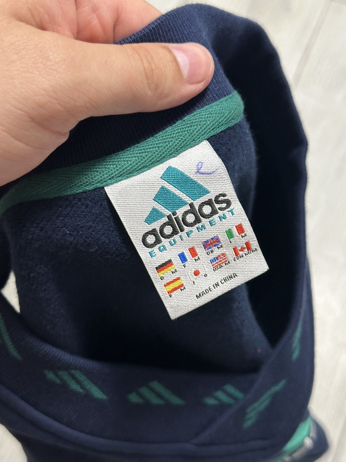 Adidas Adidas Equipment Big Logo Vest 90’s Drill Y2K Size US M / EU 48-50 / 2 - 3 Thumbnail