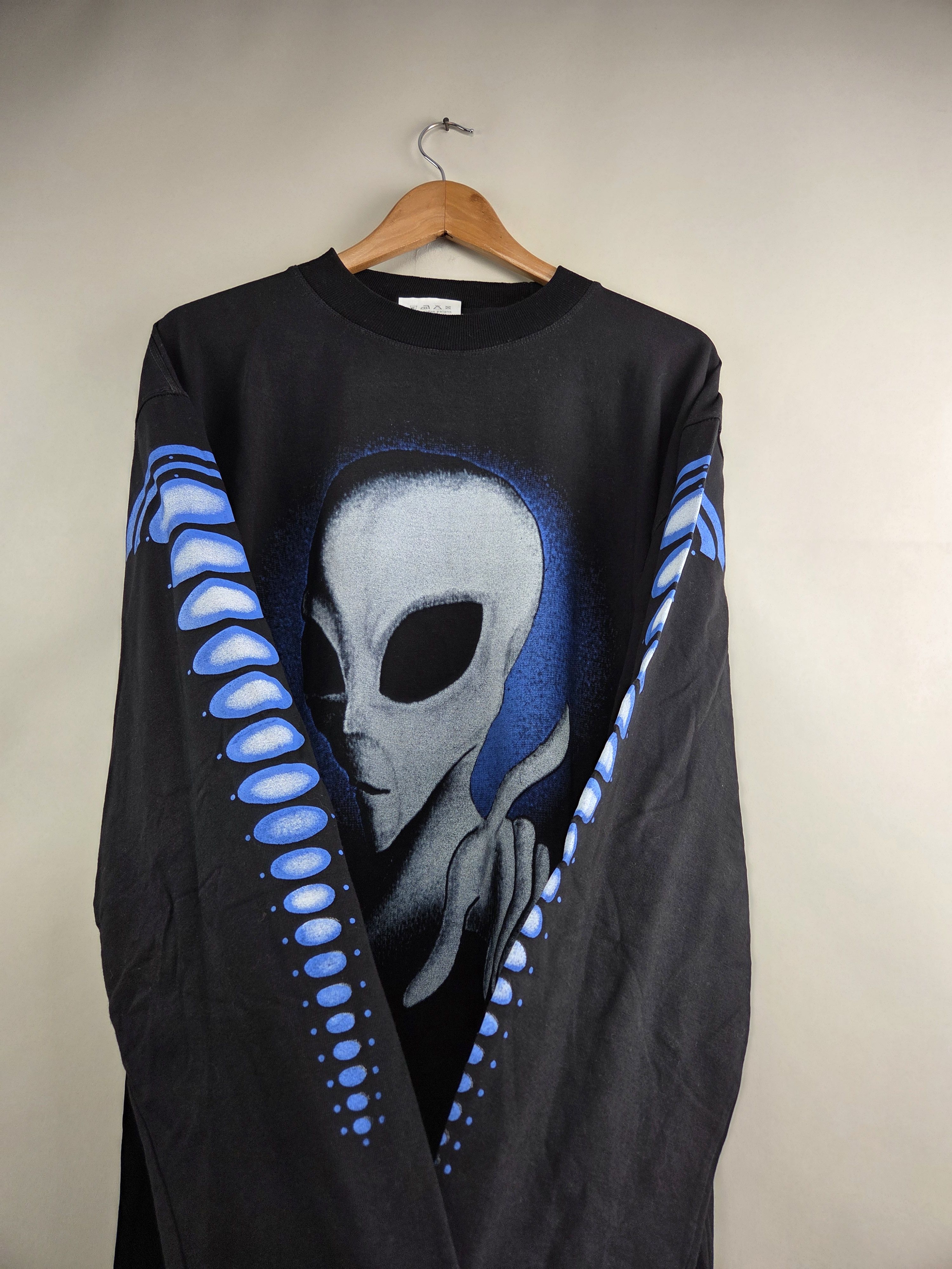 Alien Workshop × Vintage 90s Alien UFO The government is lying Long-sleeved XL Size US XL / EU 56 / 4 - 3 Thumbnail