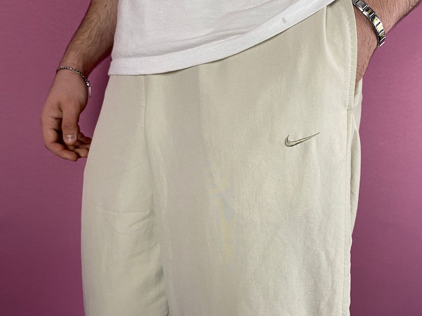 Nike × Vintage Y2K Nike Vintage Men's Straight Track Pants - M Size US 38 / EU 54 - 5 Thumbnail