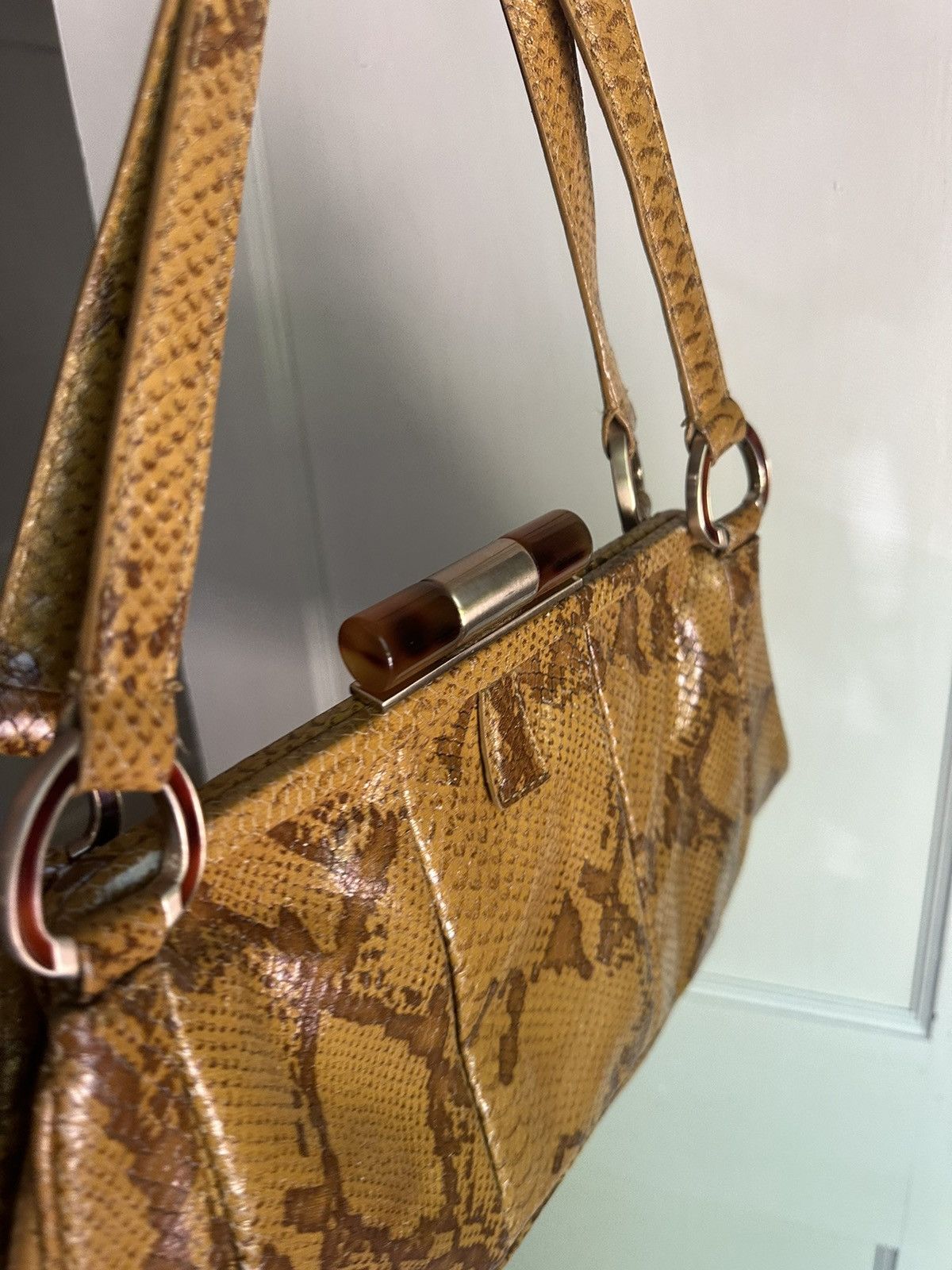 Vintage Snake Skin purse Size ONE SIZE - 12 Thumbnail