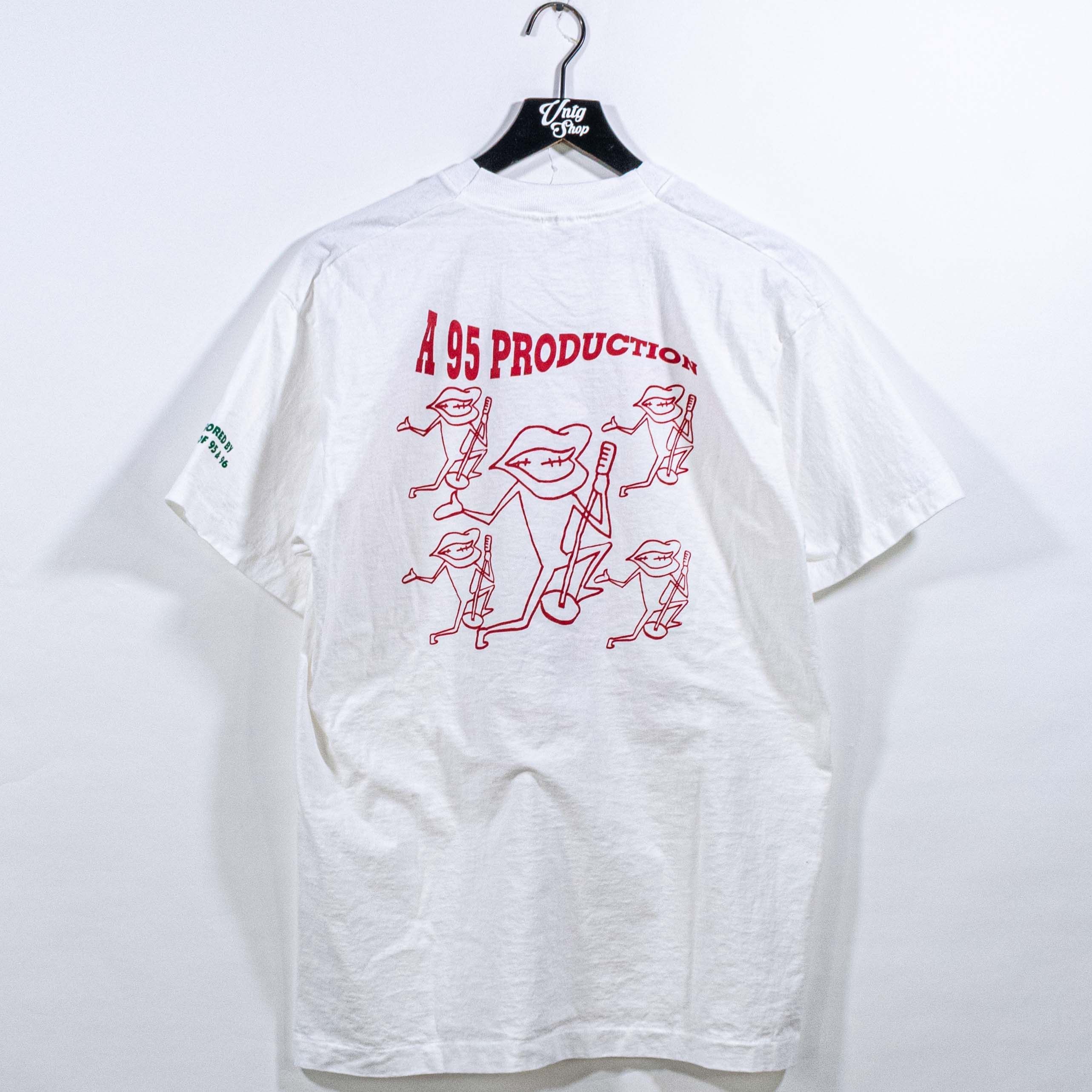 Band Tees Lip Sync Band Battle T-Shirt XL VTG 90s Hipster Grunge Size US XL / EU 56 / 4 - 2 Thumbnail