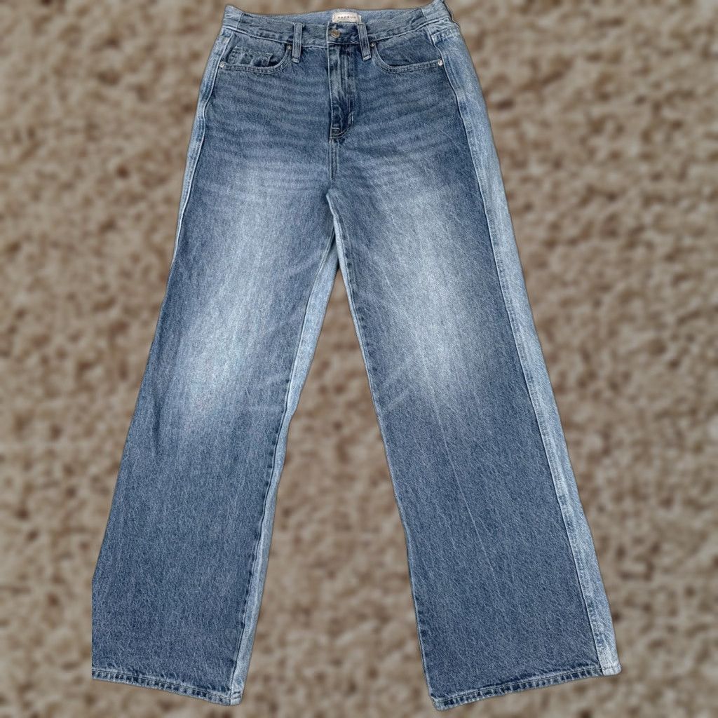 Pacsun Pacsun Jeans Womens 26 Blue Denim Baggy Wide Leg 100% Cotton 26x30 Vintage No Jeans Baggy Wide-Leg 90s Womens Size 26" / US 2 / IT 38 - 1 Thumbnail