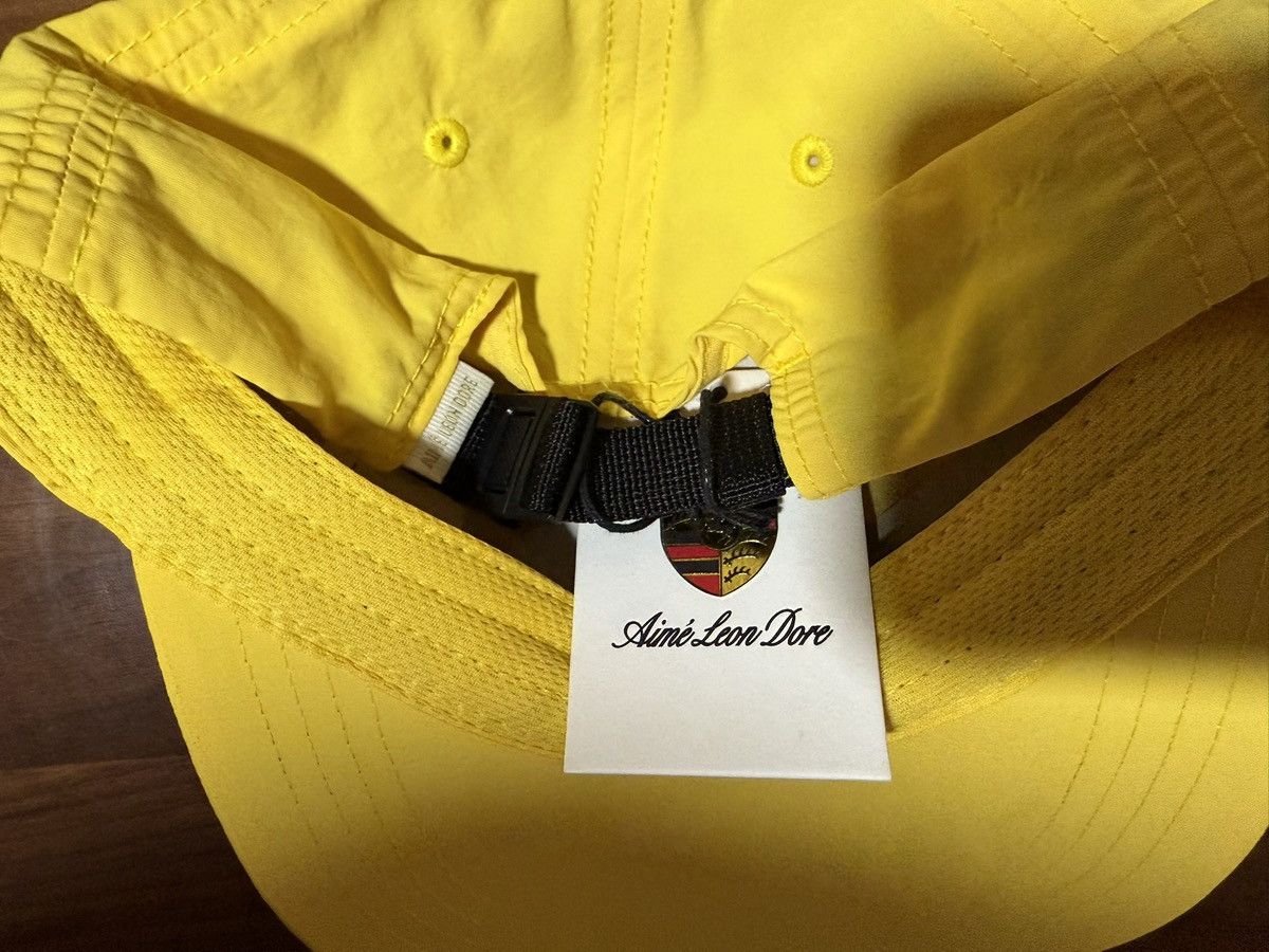 Aime Leon Dore × Porsche Design Aime Leon Dore ALD / Porsche Nylon Logo Hat Aspen Gold Size ONE SIZE - 6 Thumbnail