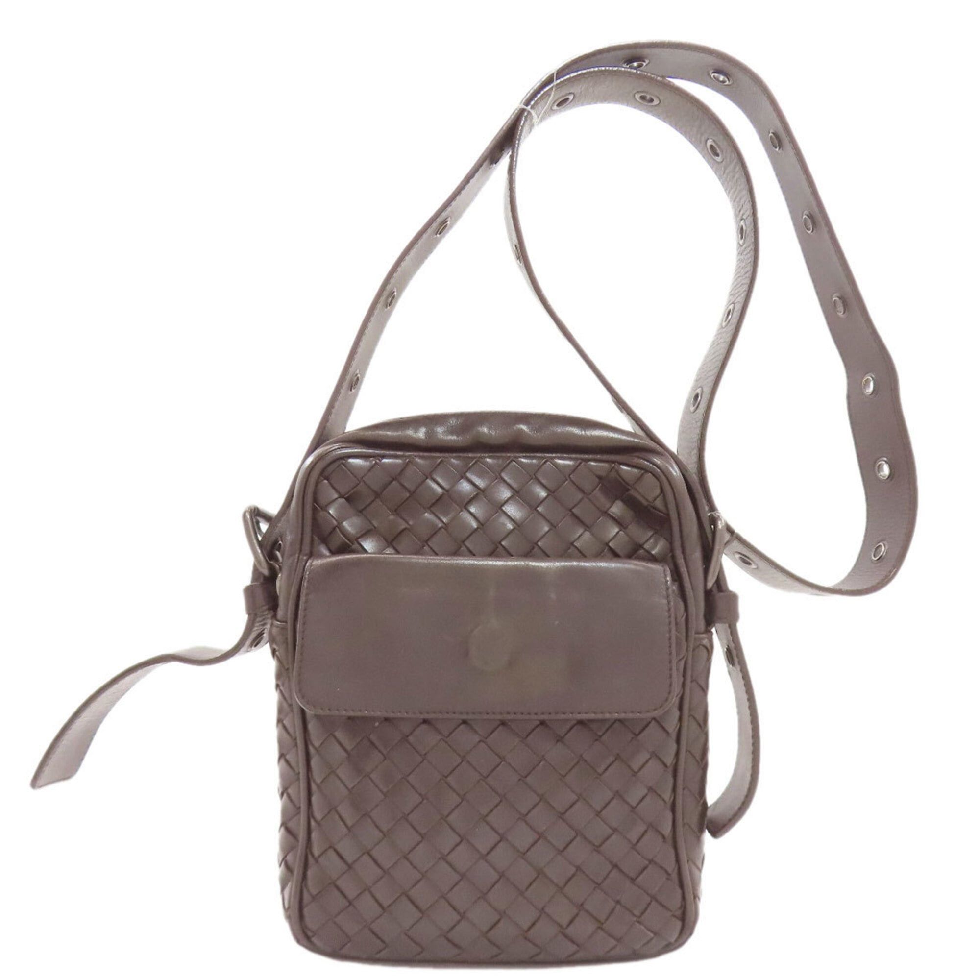 Bottega Veneta Bottega Veneta Intrecciato Shoulder Bag Leather Women's BOTTEGA VENETA Size ONE SIZE - 1 Thumbnail