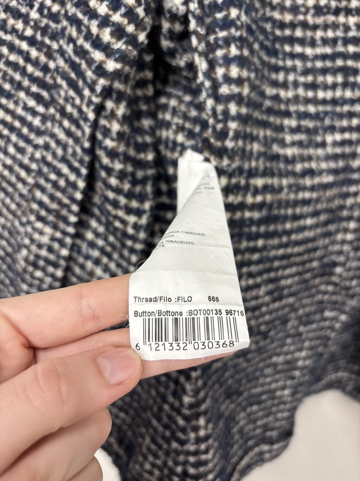 Lardini Lardini Women’s Boucle Tweed Blazer Jacket Textured Wool Size S / US 4 / IT 40 - 14 Thumbnail