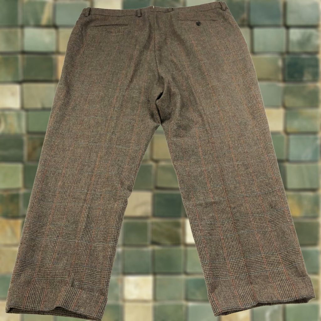 Polo Ralph Lauren Polo Ralph Lauren Dress Pants Wool Brown 38x32 Regular Straight Front Modern Vintage: No Size US 38 / EU 54 - 1 Thumbnail
