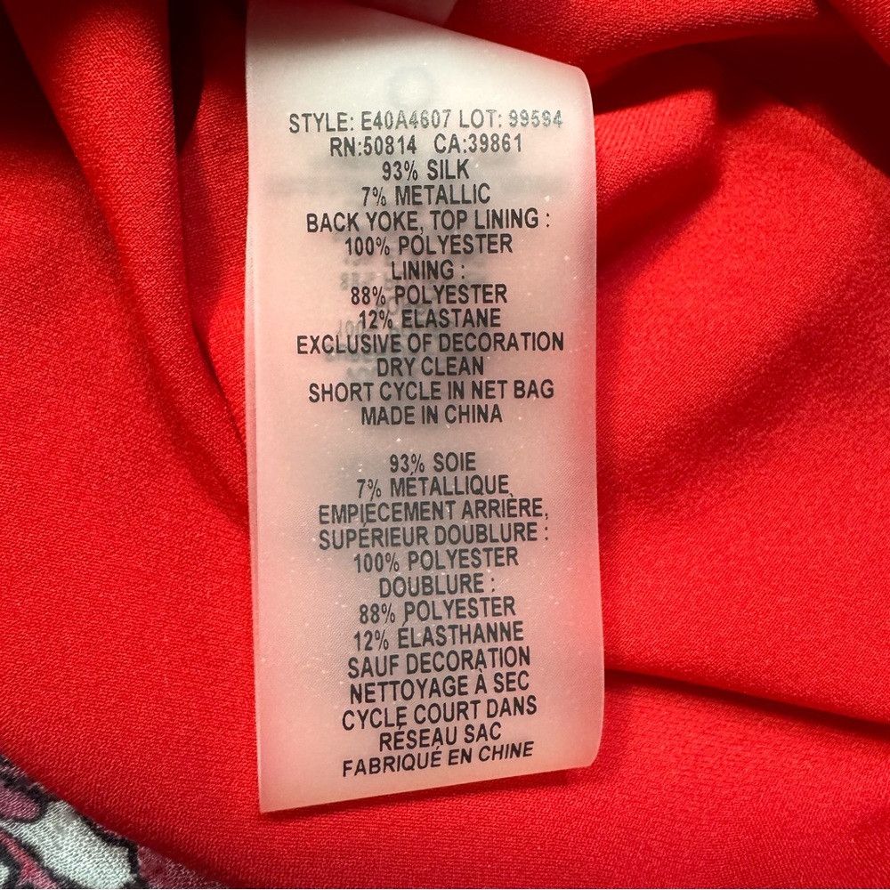 Elie Tahari Elie Tahari McKeena Silk Maxi Sleeveless Red Dress Size 4 Size S / US 4 / IT 40 - 8 Thumbnail