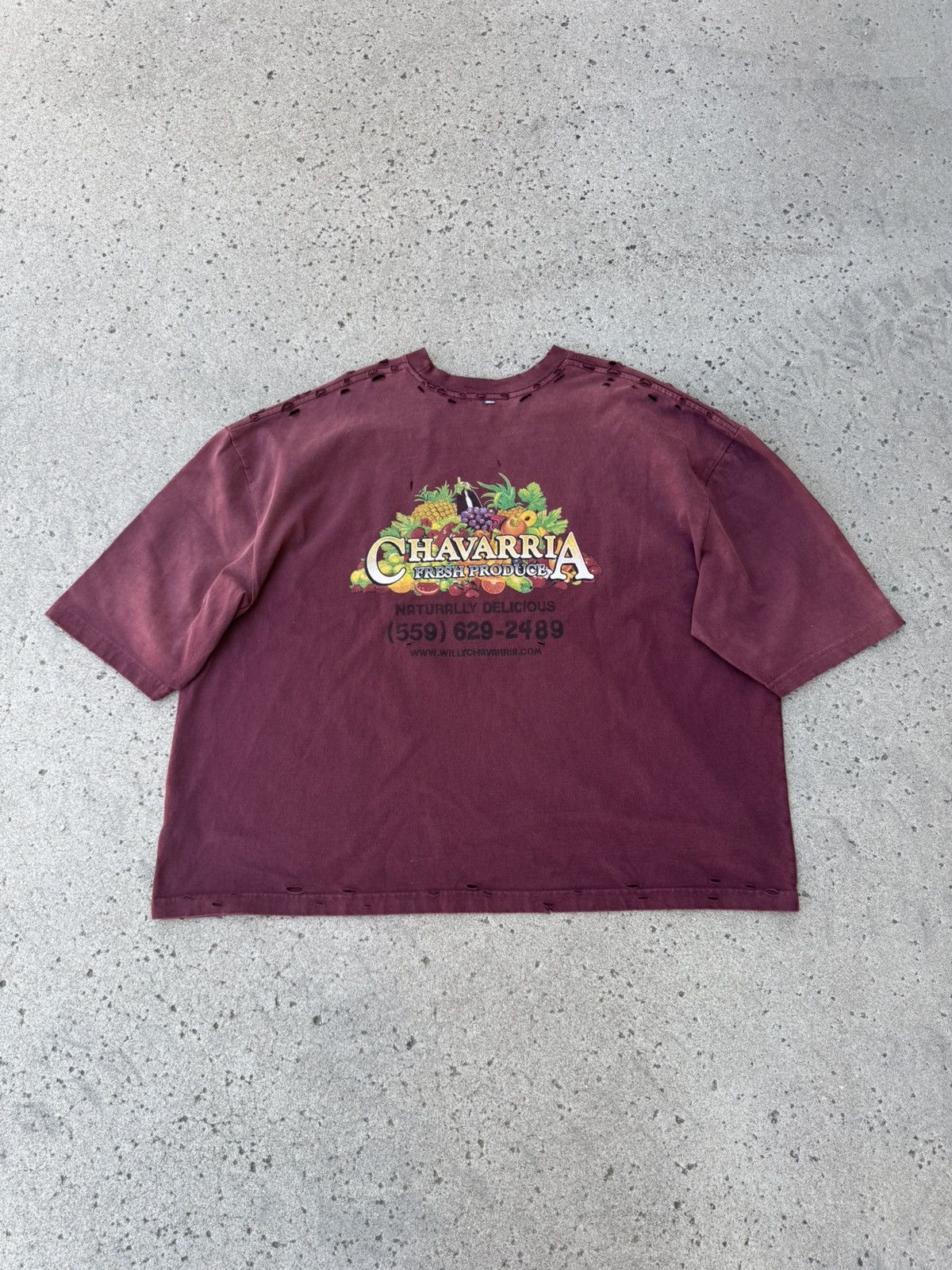 Willy Chavarria Willy Chavarria Fresh Produce Tee Size US S / EU 44-46 / 1 - 1 Thumbnail