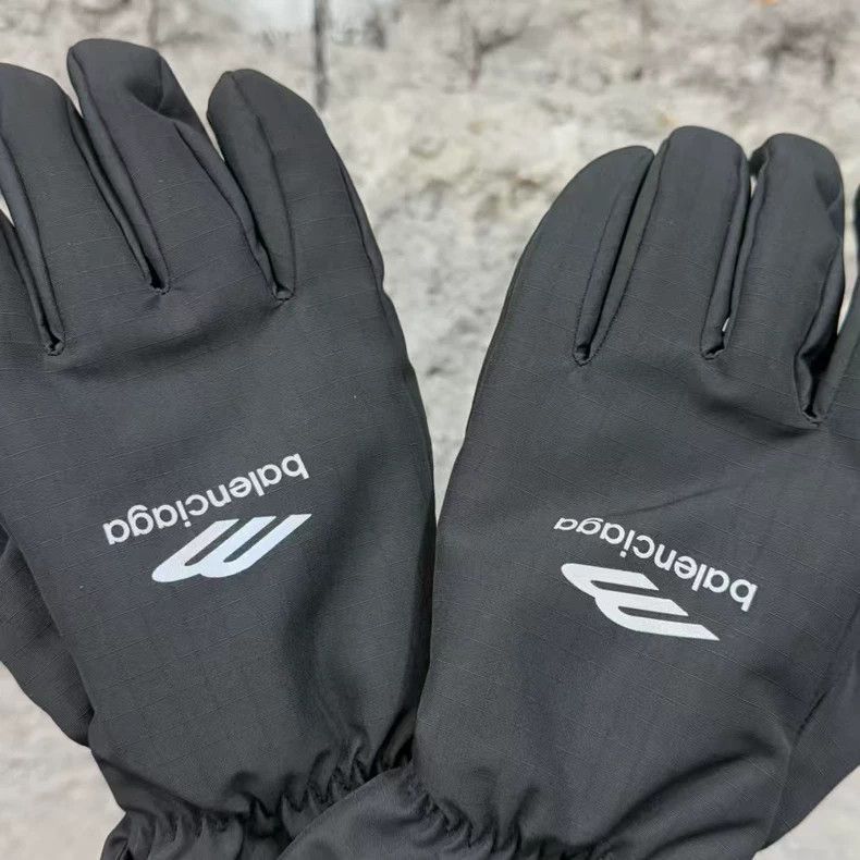 Balenciaga Balenciaga 3B Sports Icon Ski Gloves-2506 Size ONE SIZE - 4 Thumbnail