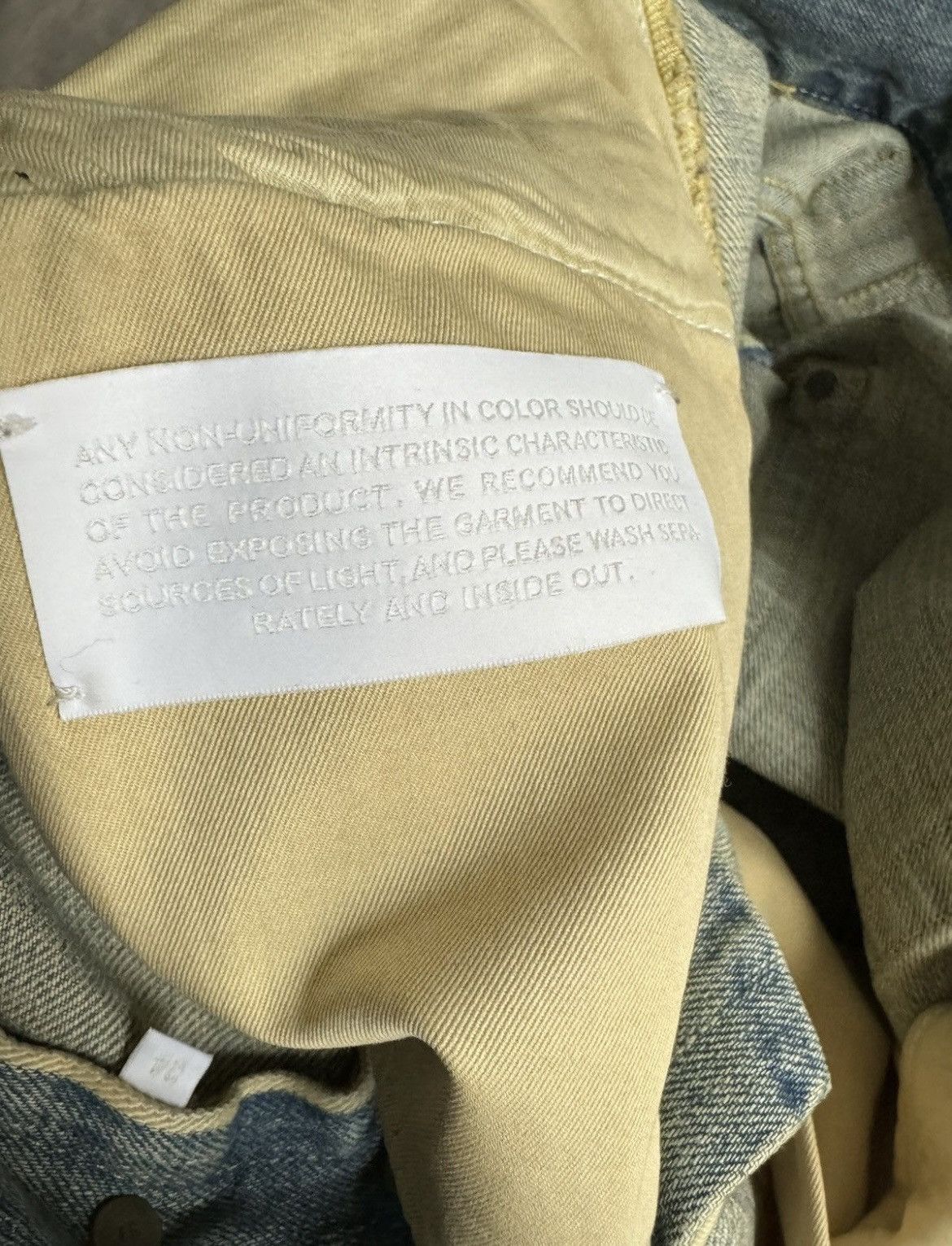 Ermenegildo Zegna × Fear of God Fear of God x Zegna Denim Jeans Size 34 Size US 34 / EU 50 - 10 Thumbnail