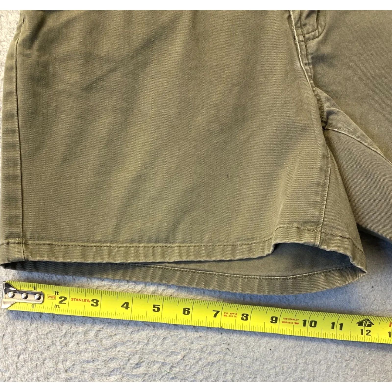 Nautica Nautica Jeans Co. Women's Shorts Size 6 Green 100% Cotton Denim Size 28" / US 6 / IT 42 - 7 Thumbnail