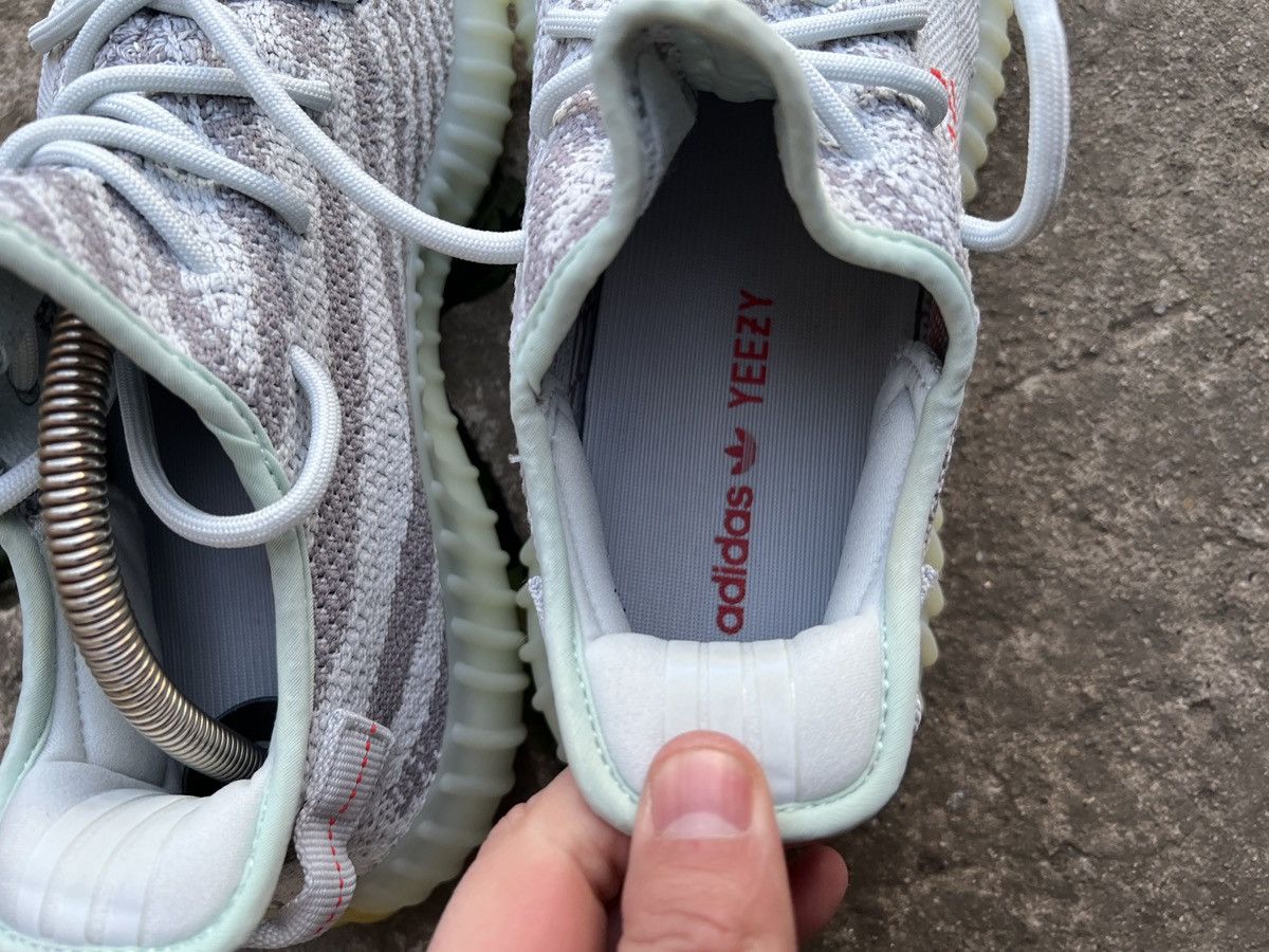 Yeezy Adidas Men's Yeezy Boost 350 V2 Blue Tint Size US 8.5 / EU 41-42 - 6 Thumbnail