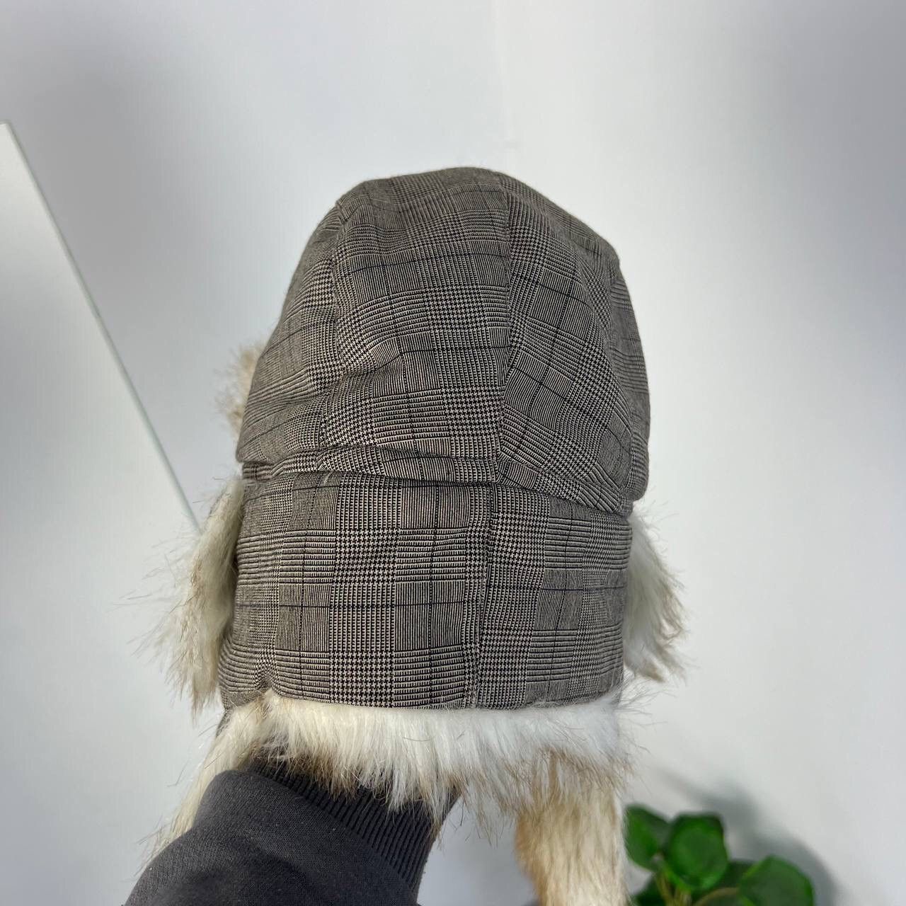 Japanese Brand Y2k Tapper Fury Faur Nylon Ushanka Hat Crazy Punk Huge Size ONE SIZE - 4 Thumbnail