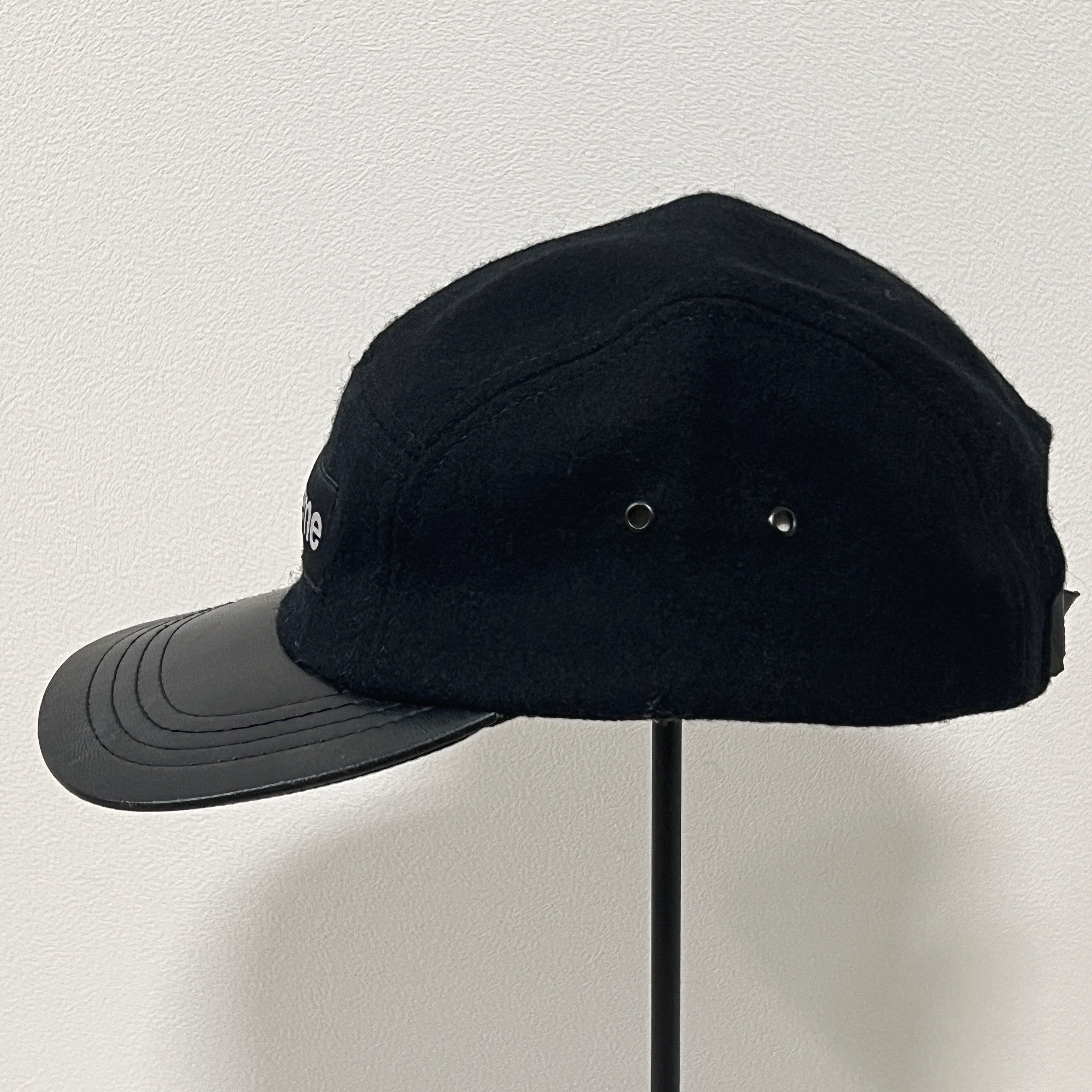 Supreme Supreme 2007 Wool Leather Visor Camp Cap Size ONE SIZE - 4 Thumbnail