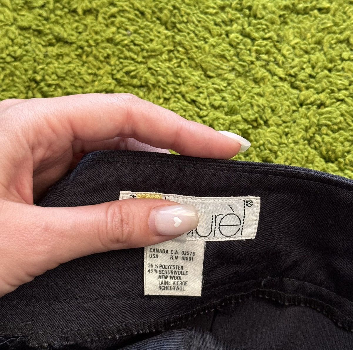 Escada × Escada Sport × Vintage Laurel by Escada 90s vintage wool blend wide leg pants Size 27" / US 4 / IT 40 - 5 Thumbnail