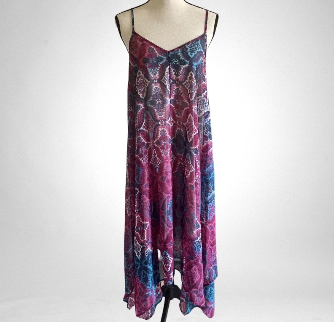 Other WENDY BELLISSIMO HANDKERCHIEF HEM MIDI DRESS Size M / US 6-8 / IT 42-44 - 2 Thumbnail