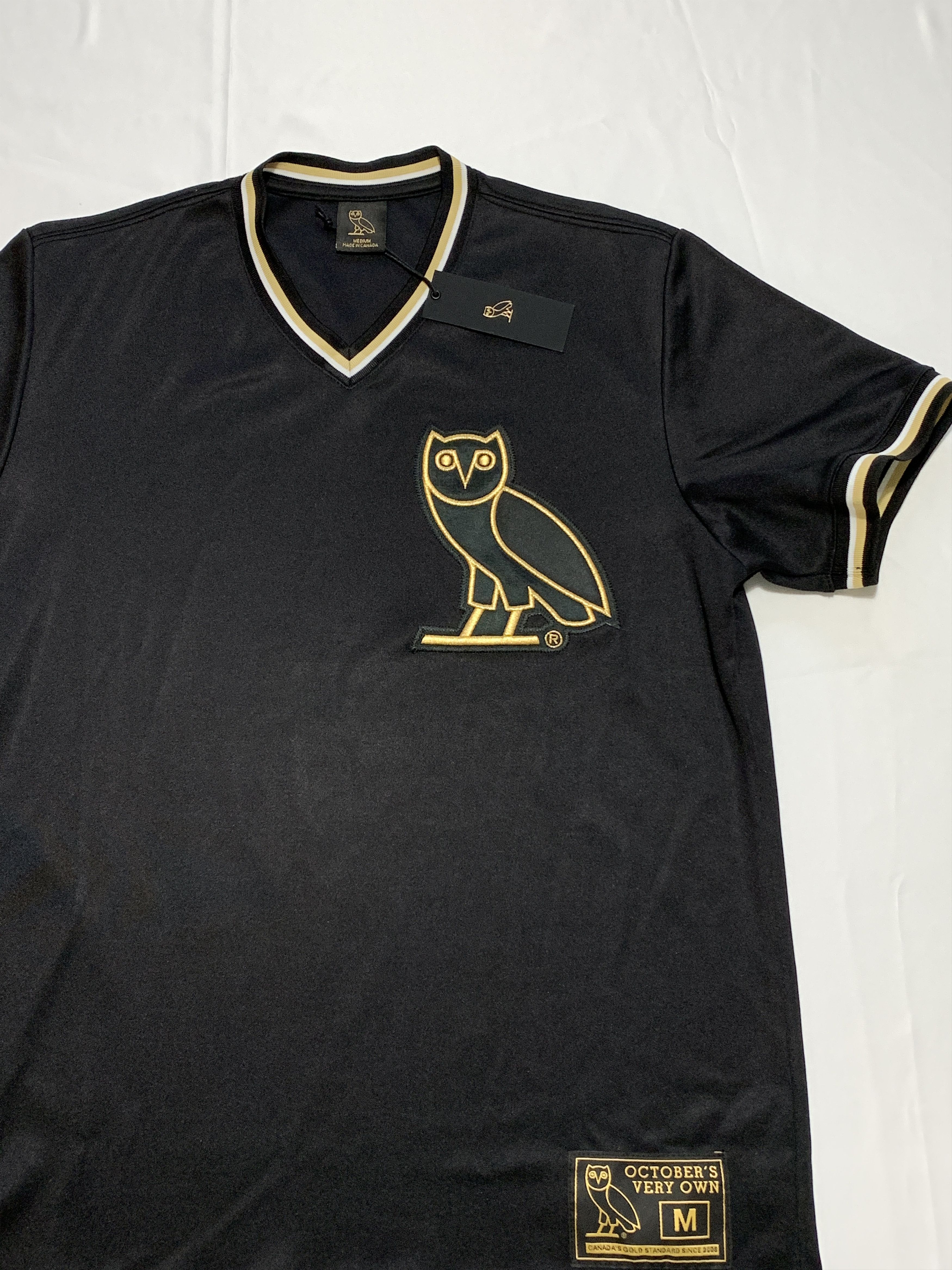 Drake OVO V-NECK BASEBALL JERSEY BRAND NEW⚾🦉 Size US M / EU 48-50 / 2 - 2 Thumbnail
