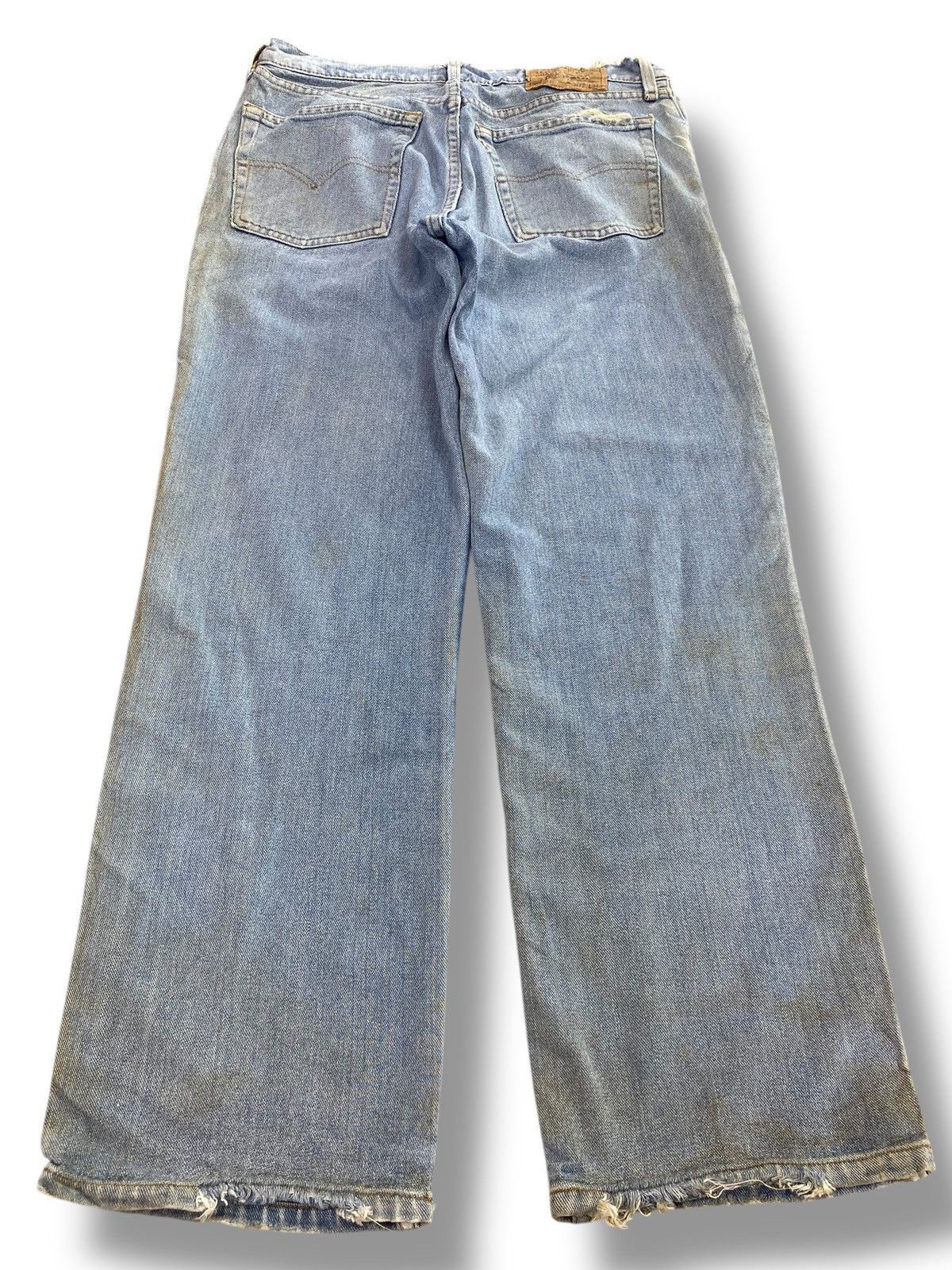 Levi's Levi’s-Faded Light Wash Style Straight Leg Jeans Size US 28 / EU 44 - 3 Thumbnail