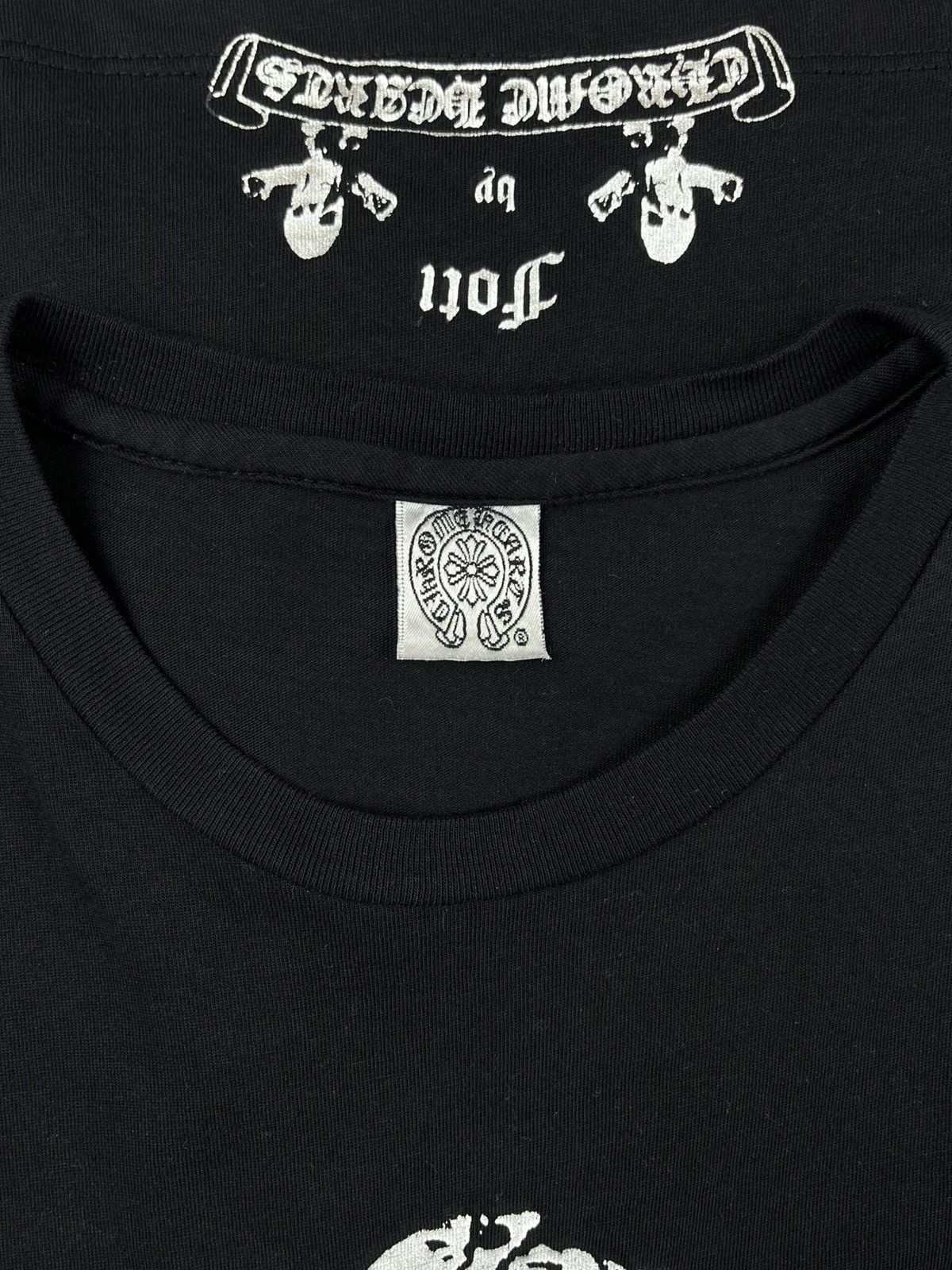 Chrome Hearts Chrome Hearts Vintage Foti Silver Skull Print Tshirt Black Size US S / EU 44-46 / 1 - 5 Thumbnail