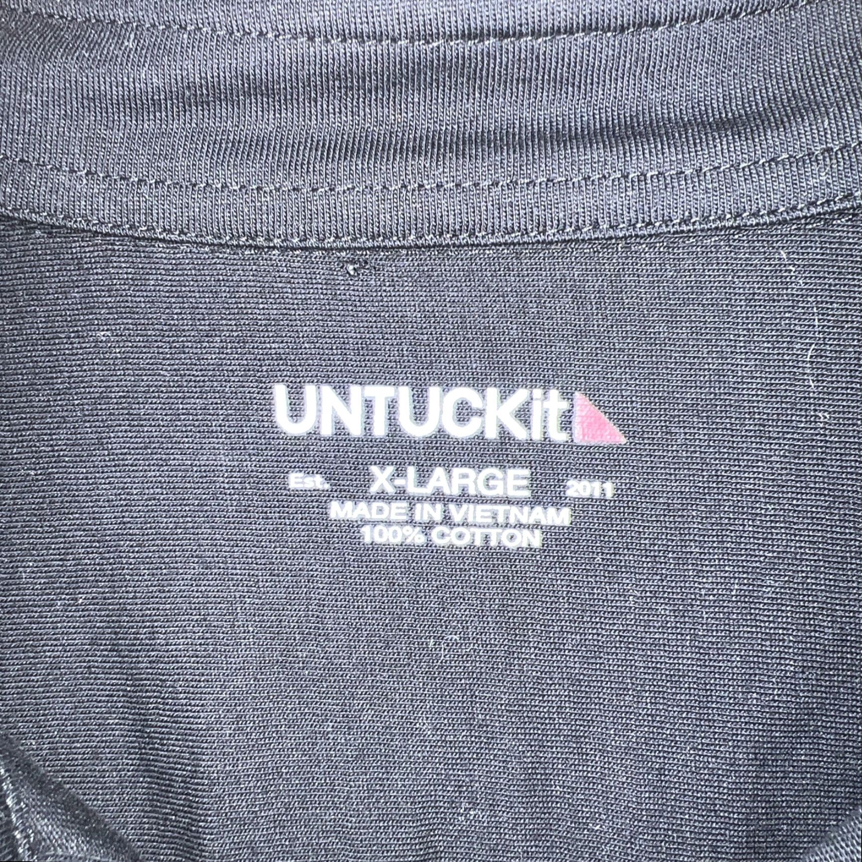 UNTUCKit Untuckit Black Men's XL Button-Up Shirt User: Untuckit Black Men's XL Button-Up Shirt Size US XL / EU 56 / 4 - 3 Thumbnail