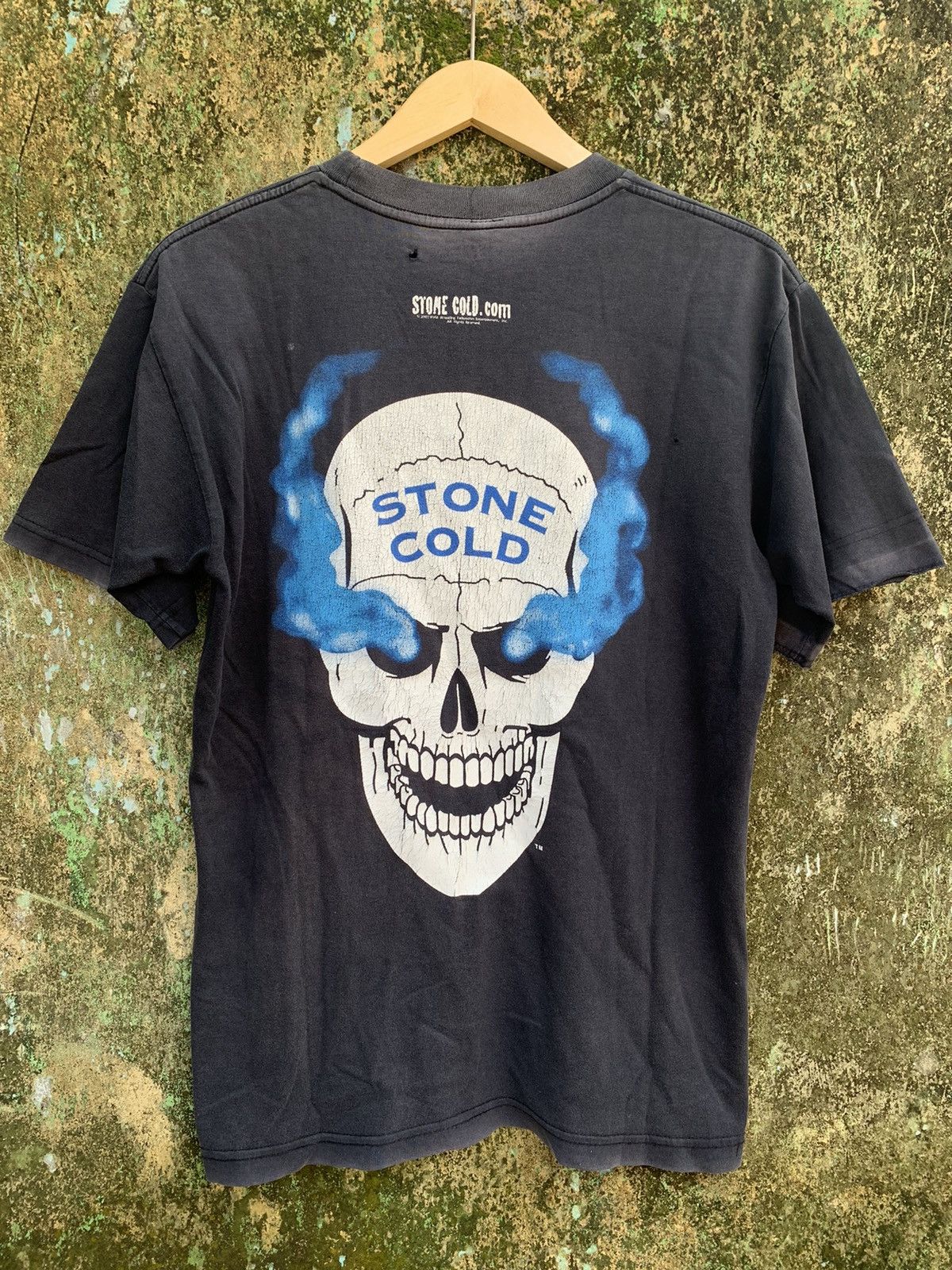 Vintage 💸BindingOffer💸 Vintage Stone Cold Shirt Faded Size US S / EU 44-46 / 1 - 1 Thumbnail