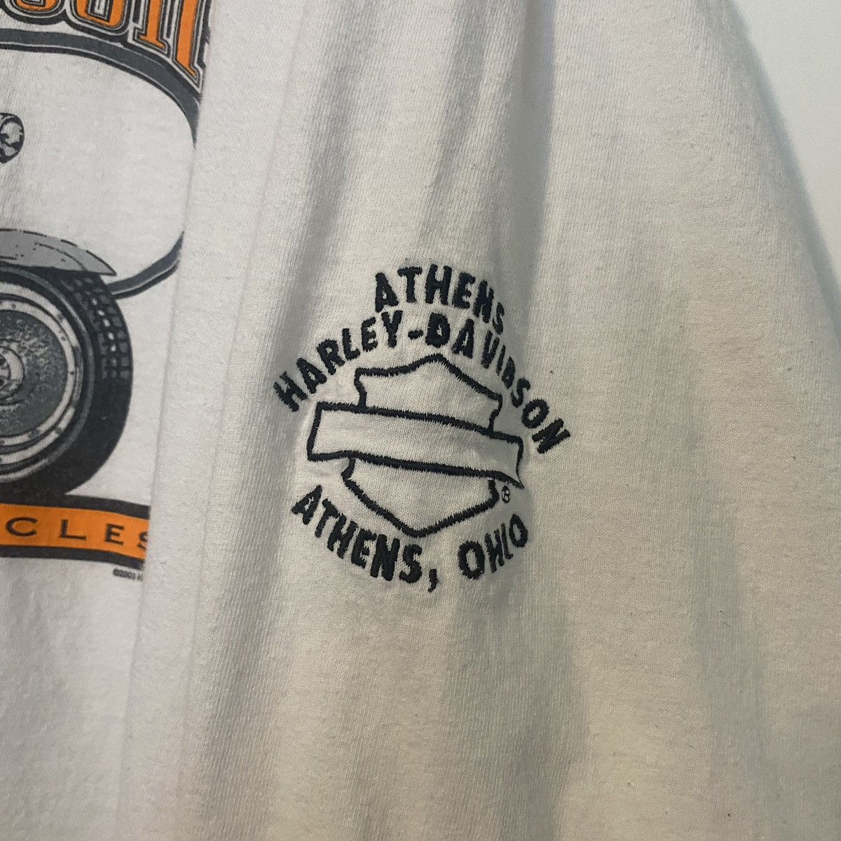 Harley Davidson Vintage 2003 Harley Davidson Biker Long Sleeve Size US L / EU 52-54 / 3 - 5 Thumbnail