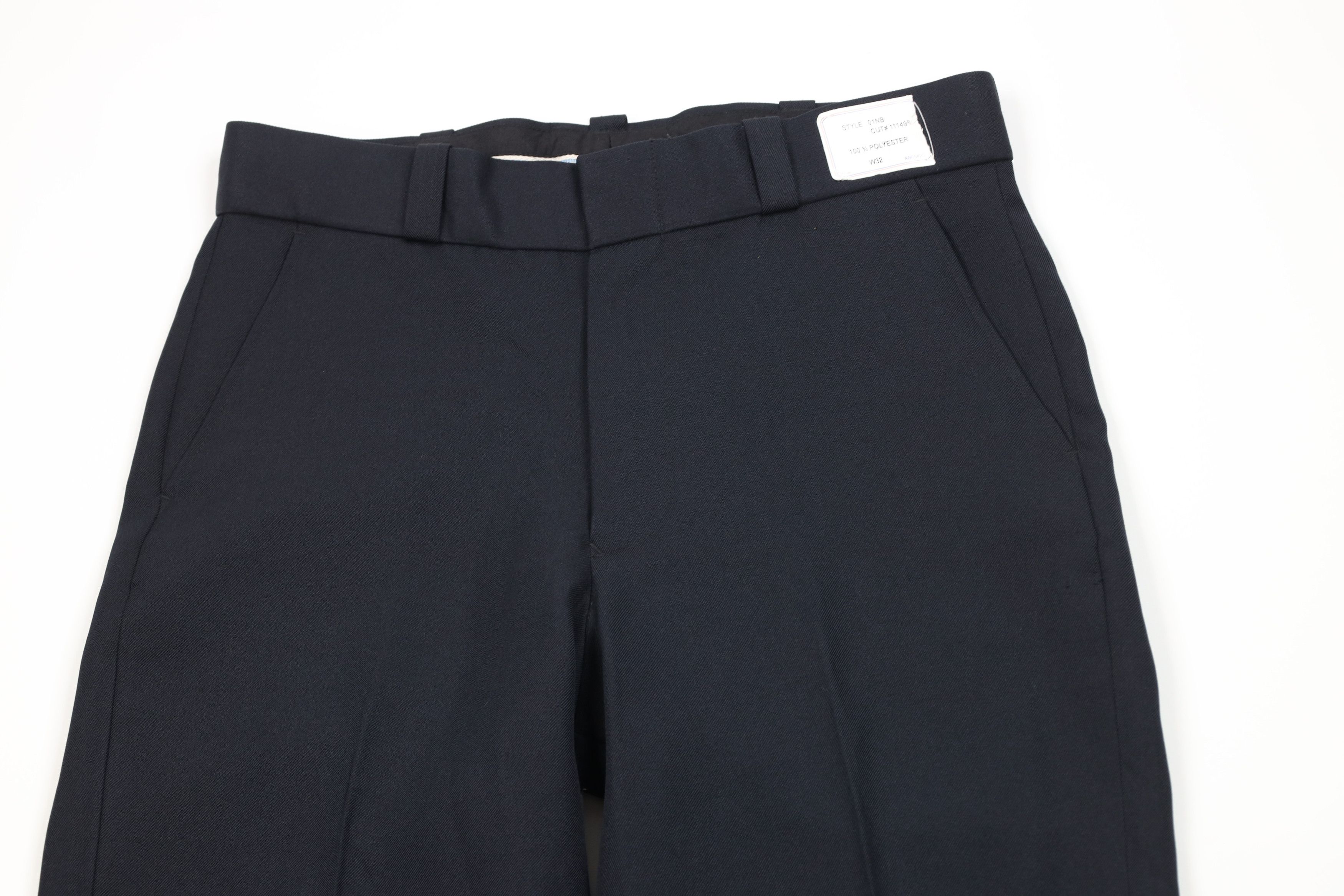 Vintage Deadstock Vintage 90s Streetwear Wide Leg Chino Pants Blue Size US 32 / EU 48 - 2 Thumbnail