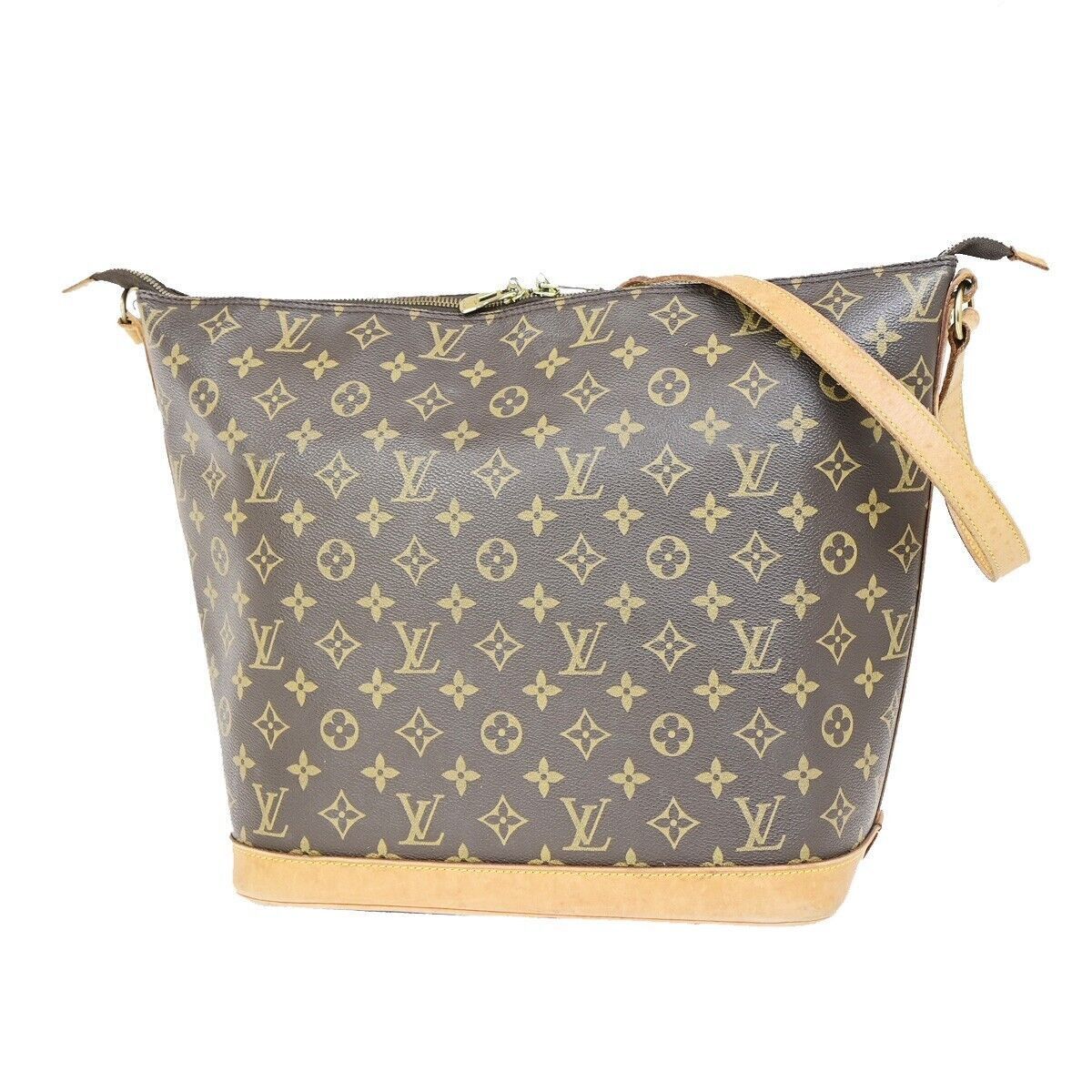 Louis Vuitton Amfar Brown Canvas Handbag (Pre-Owned) Size ONE SIZE - 1 Thumbnail
