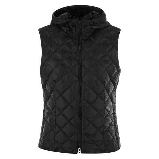 FAY Women Vests NAW20493680 BLACK