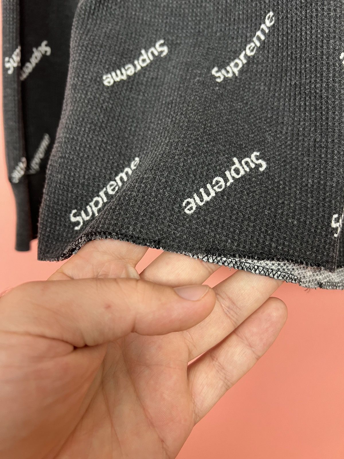 Supreme supreme x hanes streetwear longsleeve monogram sleepwear Size US S / EU 44-46 / 1 - 3 Thumbnail
