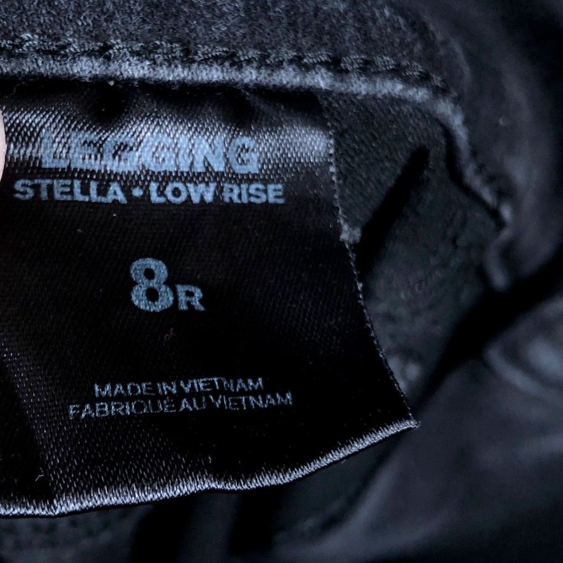 Express Express Womens Jeans Black Denim Low Rise Stella Legging Stretch 8 Size 30" / US 8 / IT 44 - 5 Thumbnail