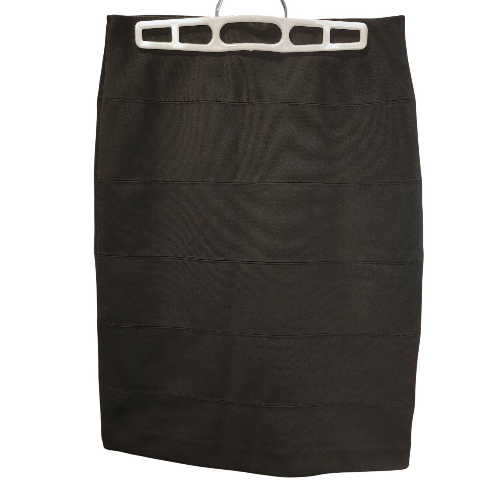 Alfani Alfani Women's XS Black Straight Pencil Skirt Size 22" - 2 Thumbnail