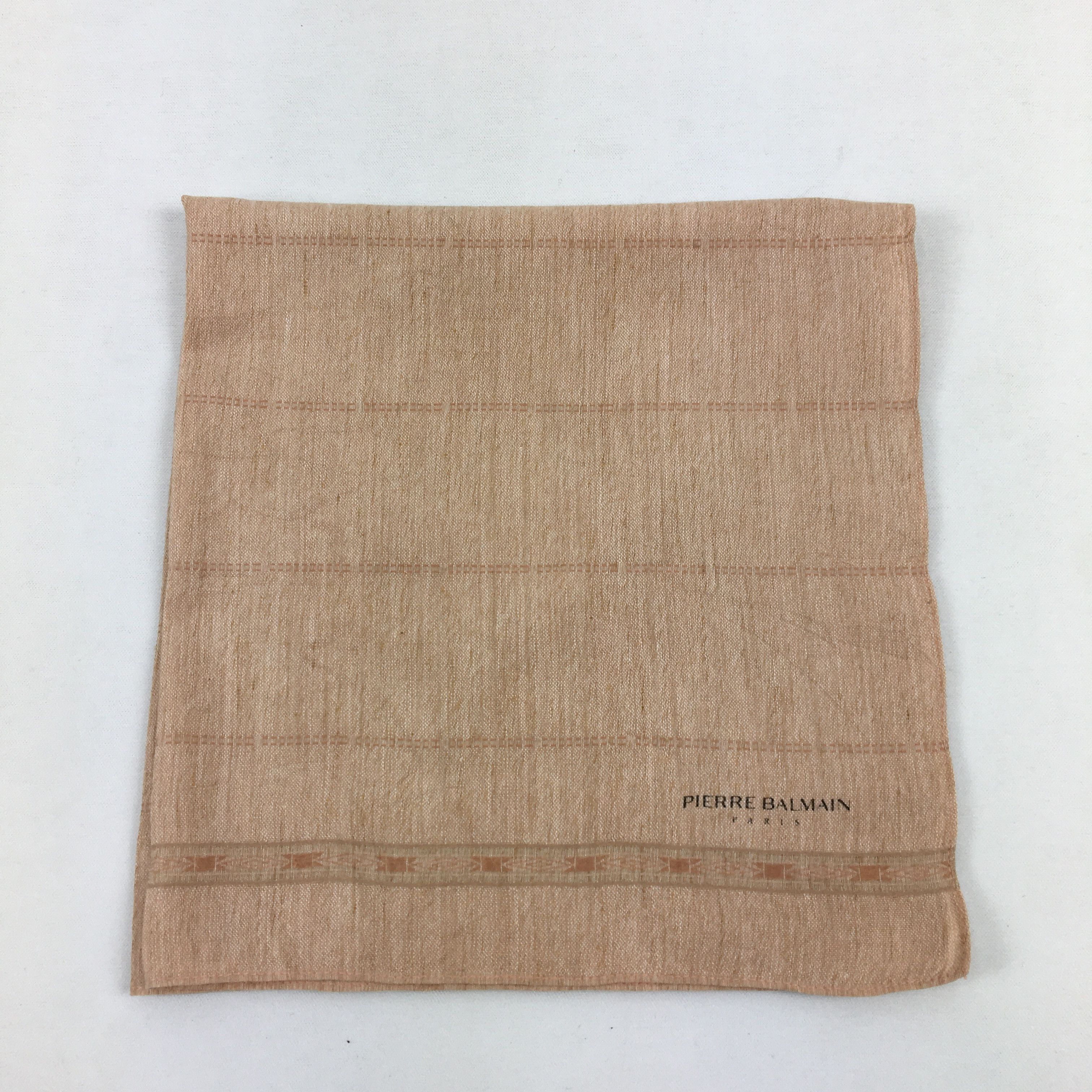 Japanese Brand Vintage Pierre Balmain Handkerchief Neckerchief Bandana Size ONE SIZE - 2 Thumbnail