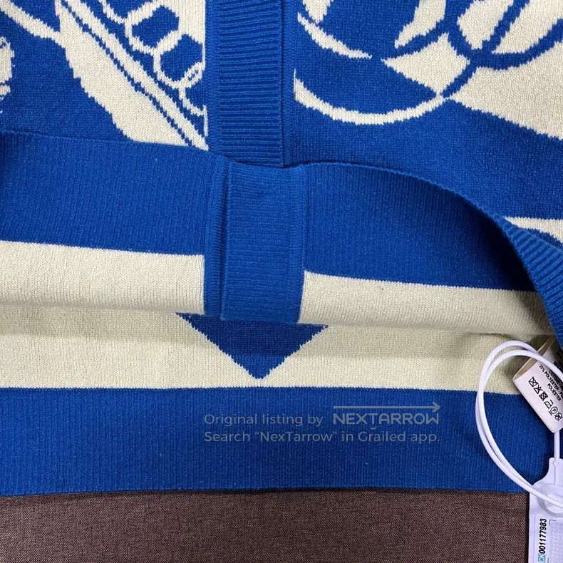 Hermes Hermes Blue Battle Horse Cardigan Size XS / US 0-2 / IT 36-38 - 5 Thumbnail