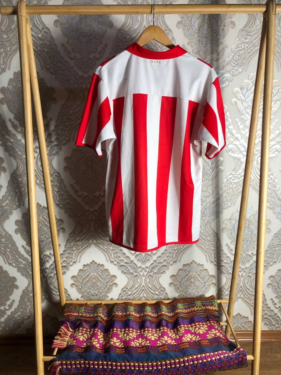 Diadora × Vintage VERY RARE DIADORA FC SUNDERLAND ENGLAND SOCCER JERSEY RETRO Size US M / EU 48-50 / 2 - 12 Thumbnail