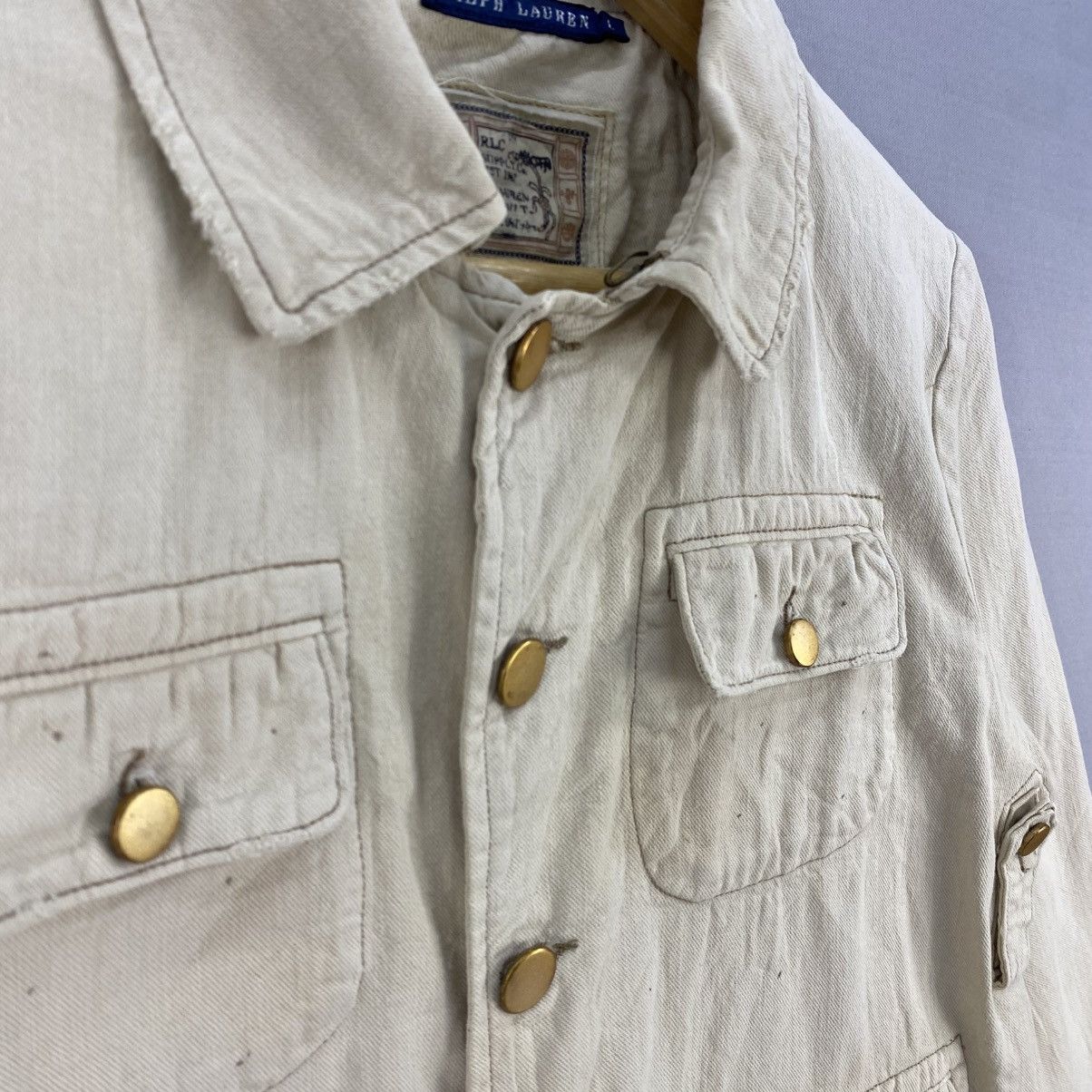 Ralph Lauren Ralph Lauren Utility Chore Jacket Canvas Workwear Style Size S / US 4 / IT 40 - 8 Thumbnail