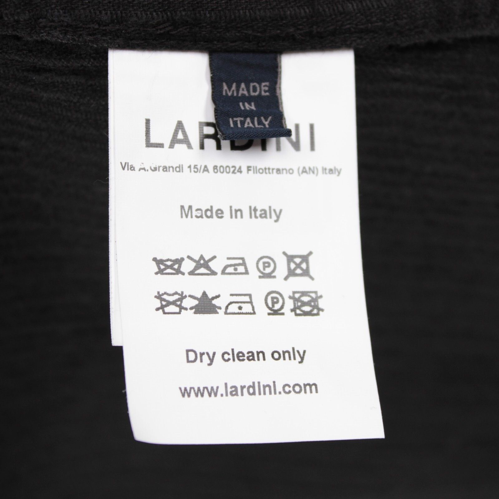 Lardini Lardini Jacket Size L US In Black Cotton Size US L / EU 52-54 / 3 - 8 Thumbnail
