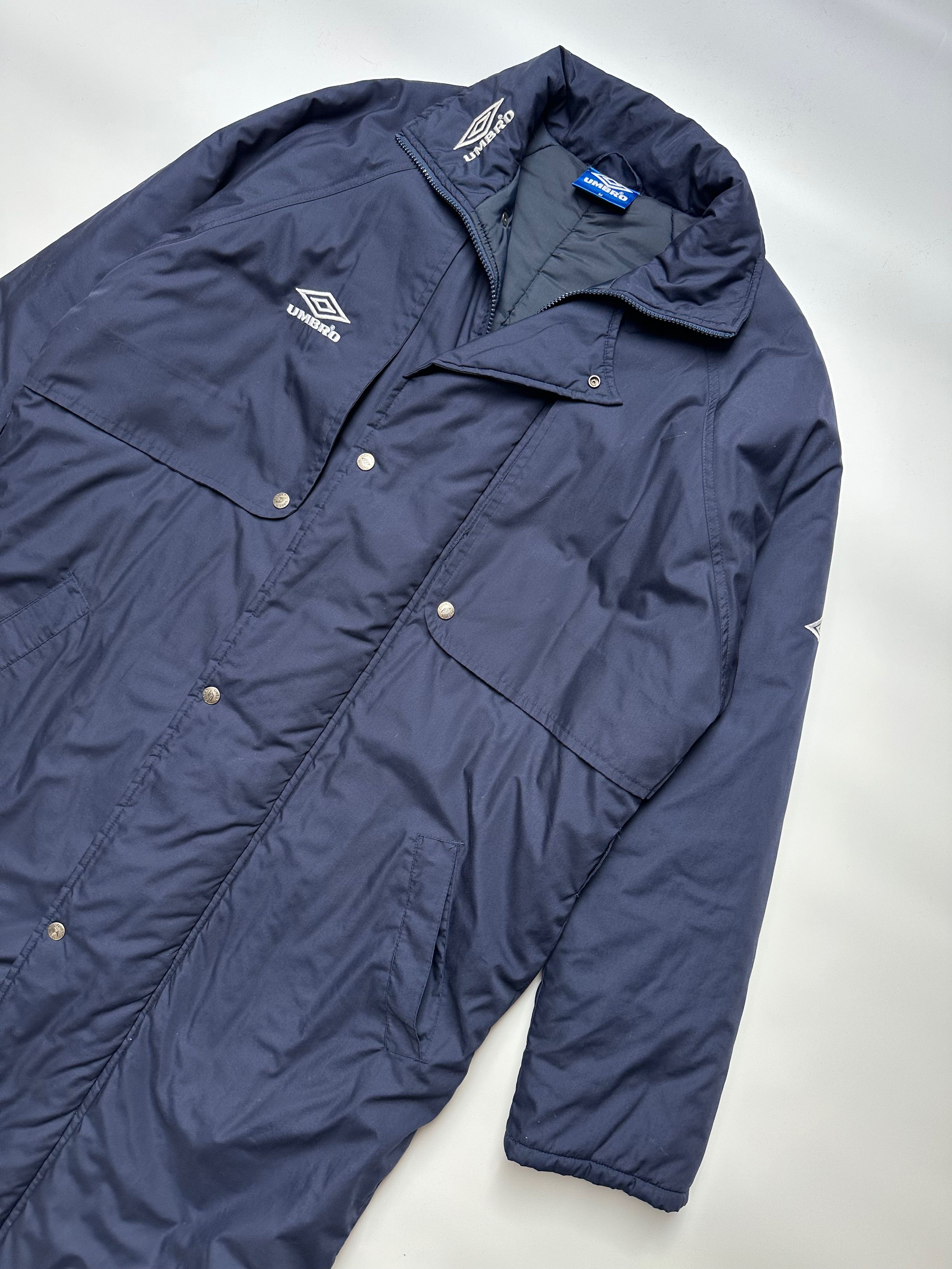 Umbro 90's UMBRO vintage padded long coat jacket Size US M / EU 48-50 / 2 - 5 Thumbnail