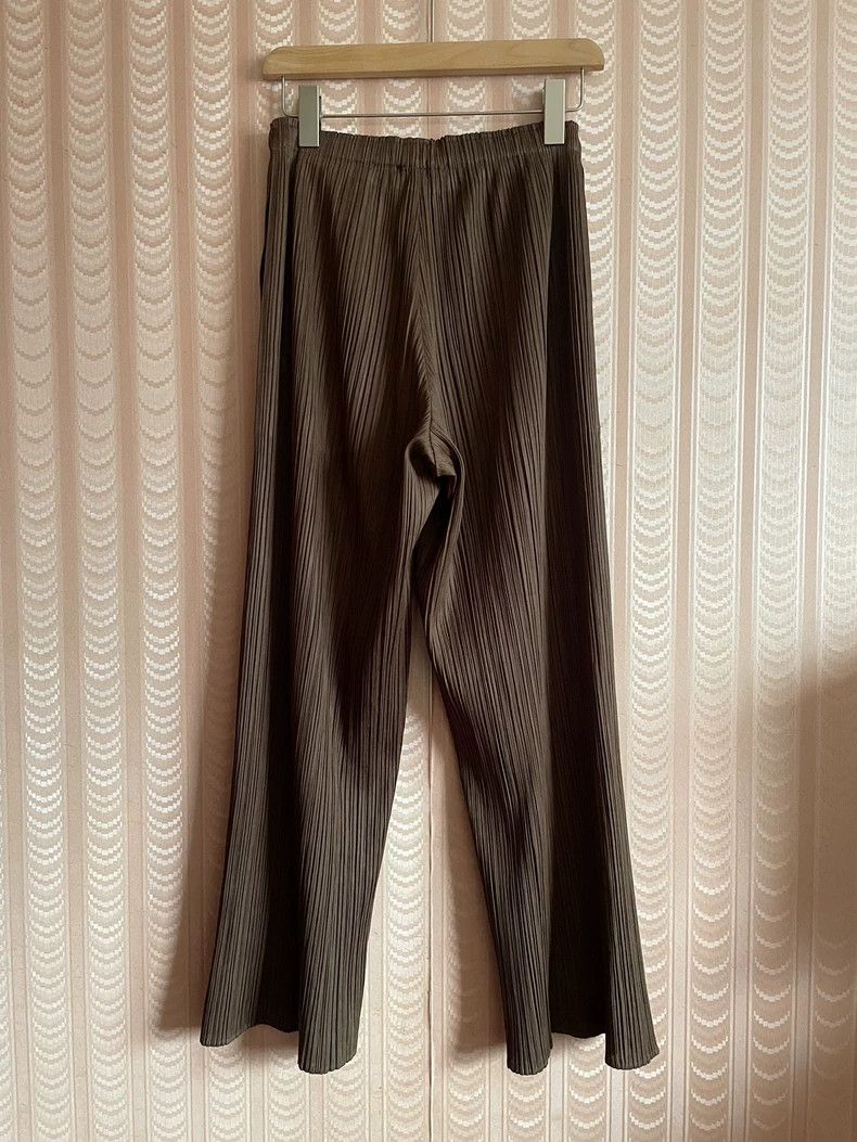 Issey Miyake Issey Miyake size:2 Brown pleated pants Size 42" / US 20 - 2 Thumbnail