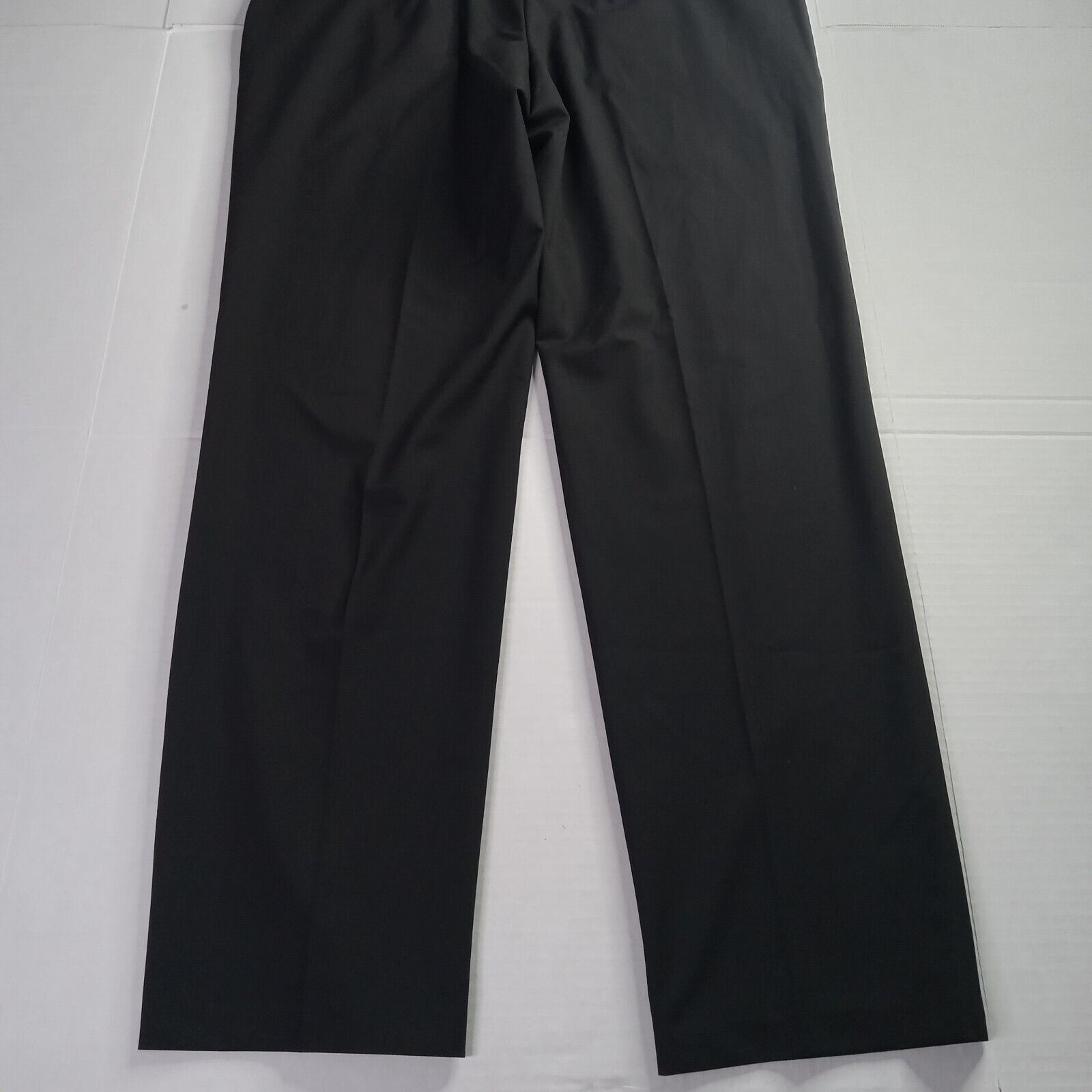 Haggar Haggar Dress Pants Men's 36x32 Black Straight Fit Flat Front Size US 36 / EU 52 - 7 Thumbnail